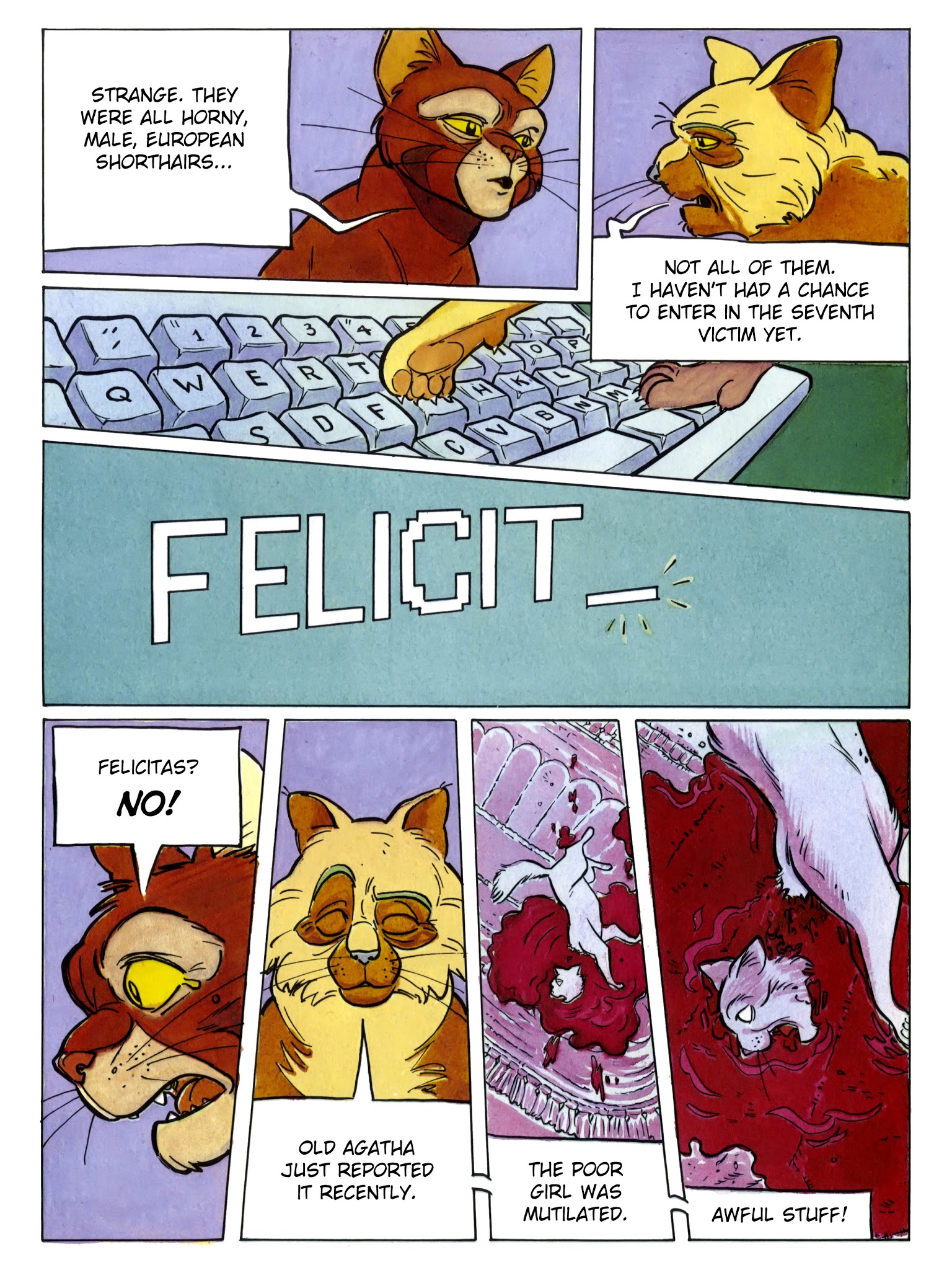 Read online Felidae comic -  Issue # Full - 29