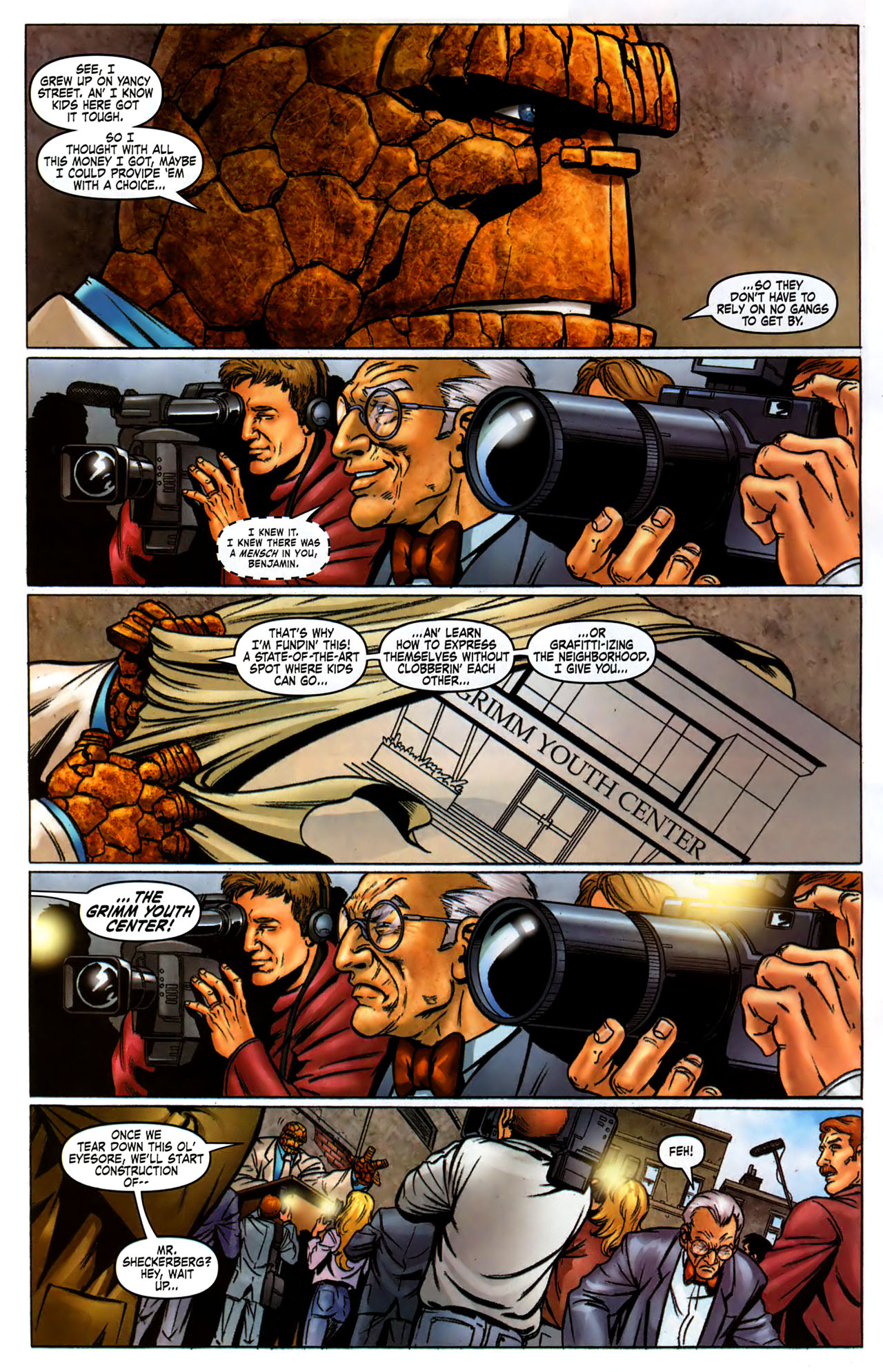 Read online The Thing (2006) comic -  Issue #5 - 16