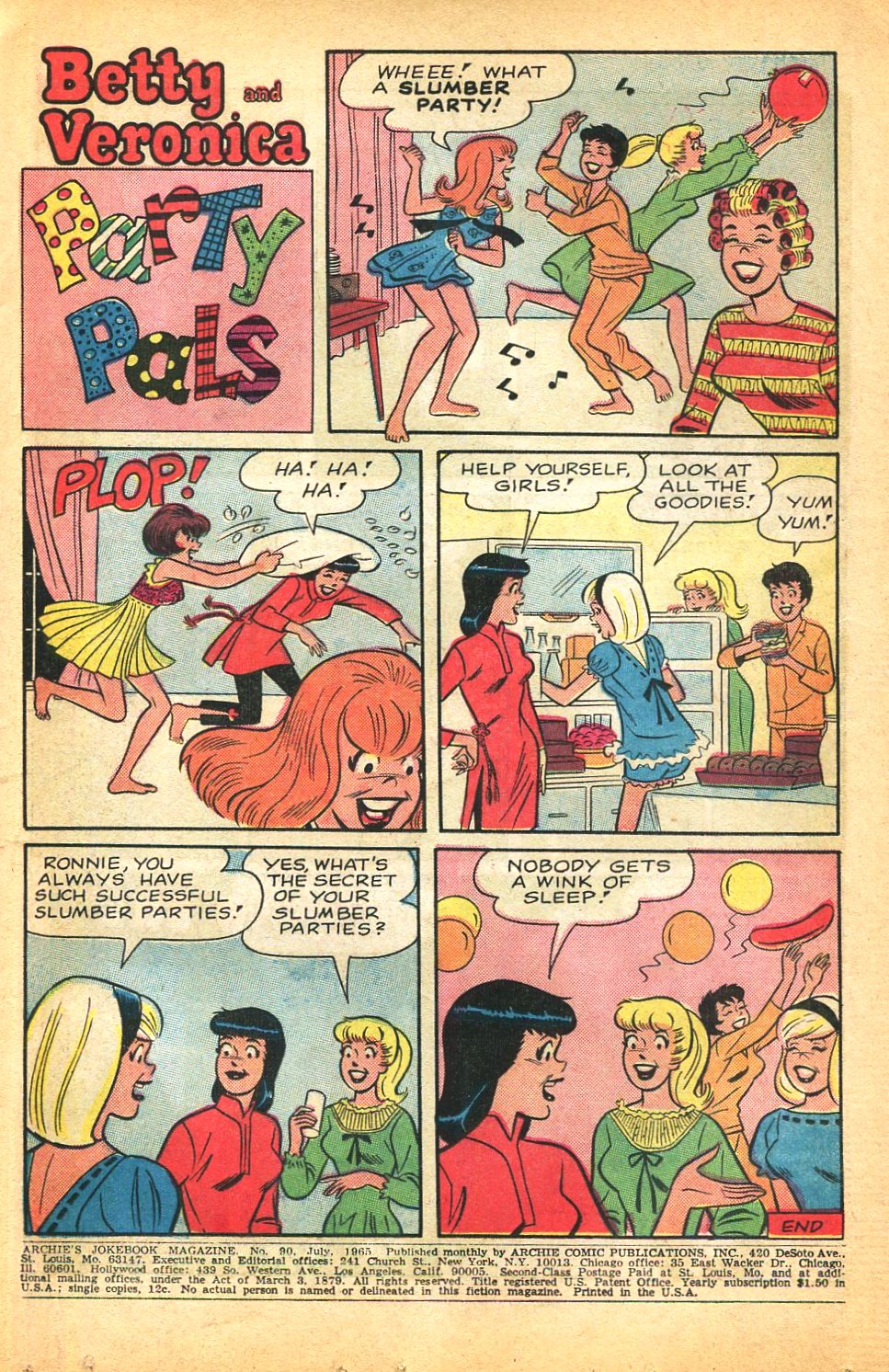 Read online Archie's Joke Book Magazine comic -  Issue #90 - 3