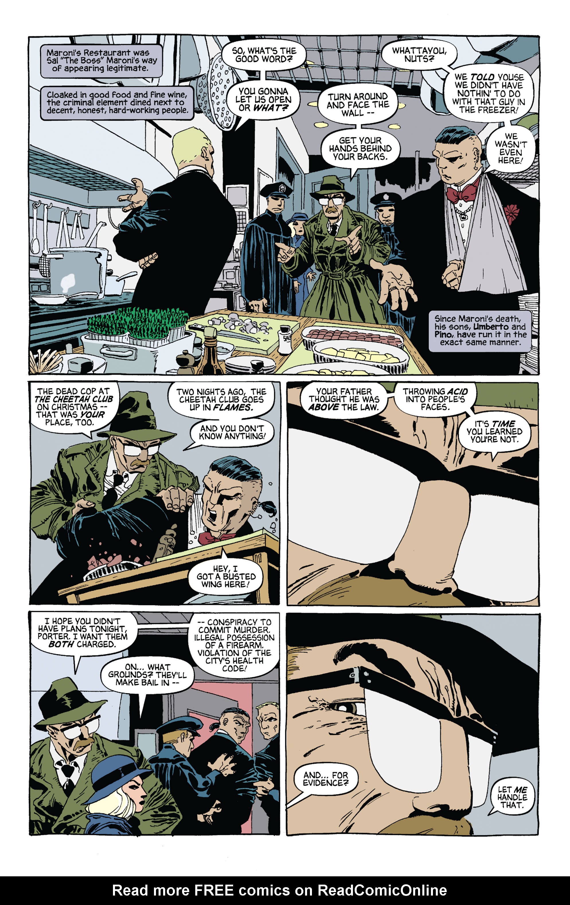 Read online Batman: Dark Victory (1999) comic -  Issue #4 - 10