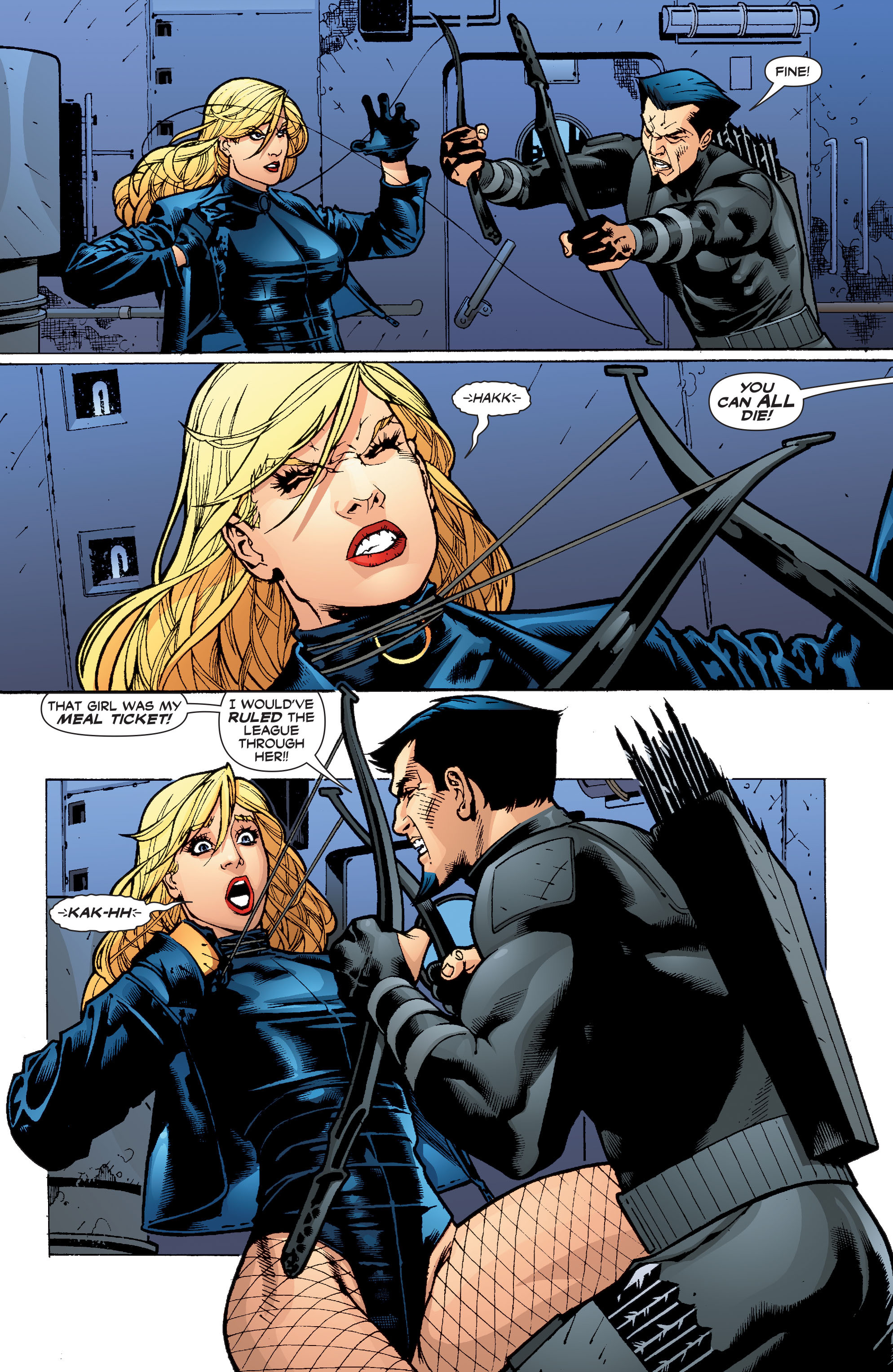 Read online Black Canary (2007) comic -  Issue #4 - 10