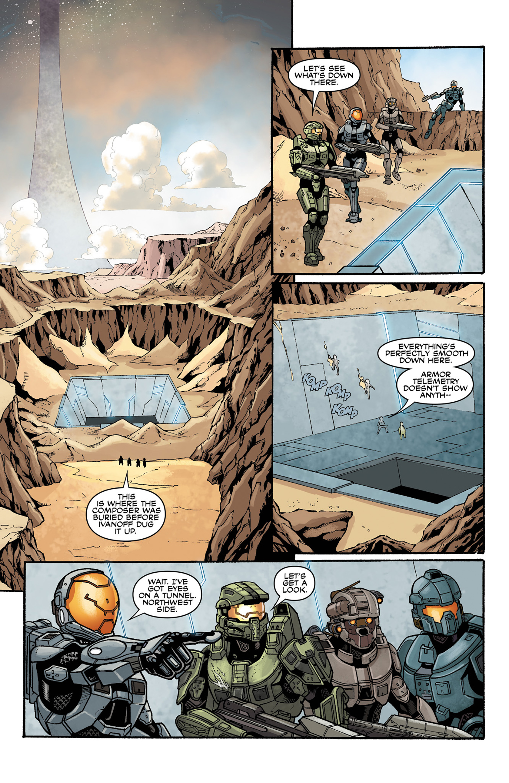 Read online Halo: Escalation comic -  Issue #8 - 19