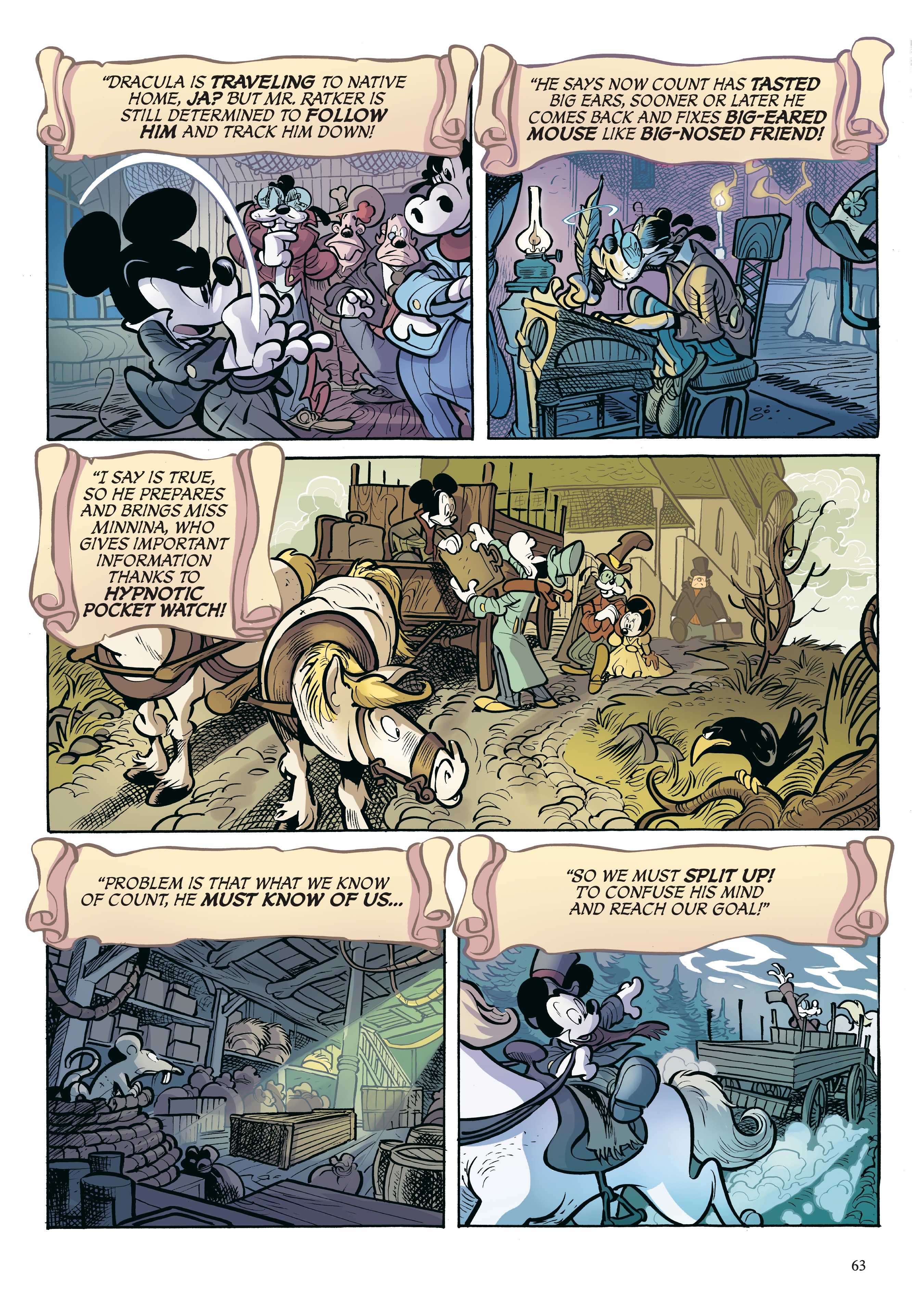 Read online Disney Dracula, Starring Mickey Mouse comic -  Issue # TPB - 63