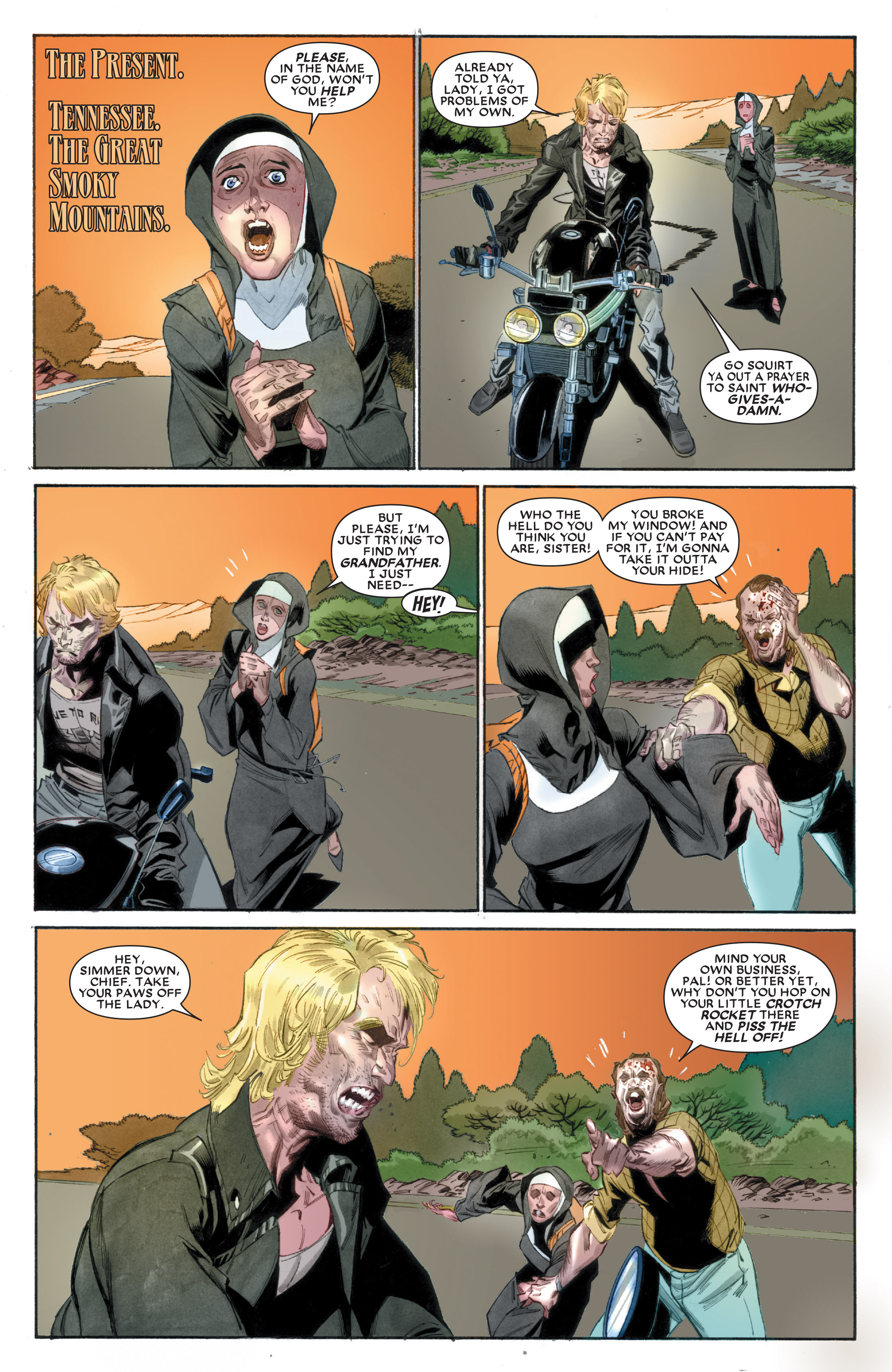 Read online Ghost Rider: The War For Heaven comic -  Issue # TPB 1 (Part 3) - 25