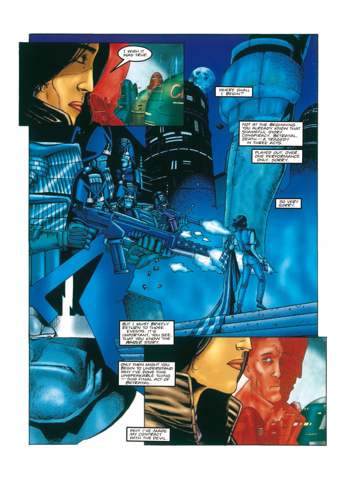 Read online Judge Dredd: America comic -  Issue # TPB - 73