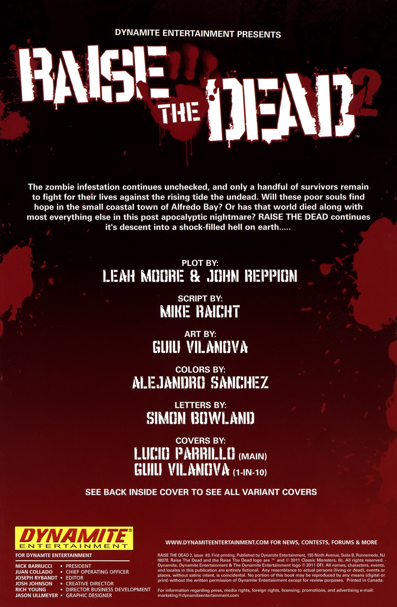Read online Raise the Dead 2 comic -  Issue #3 - 3