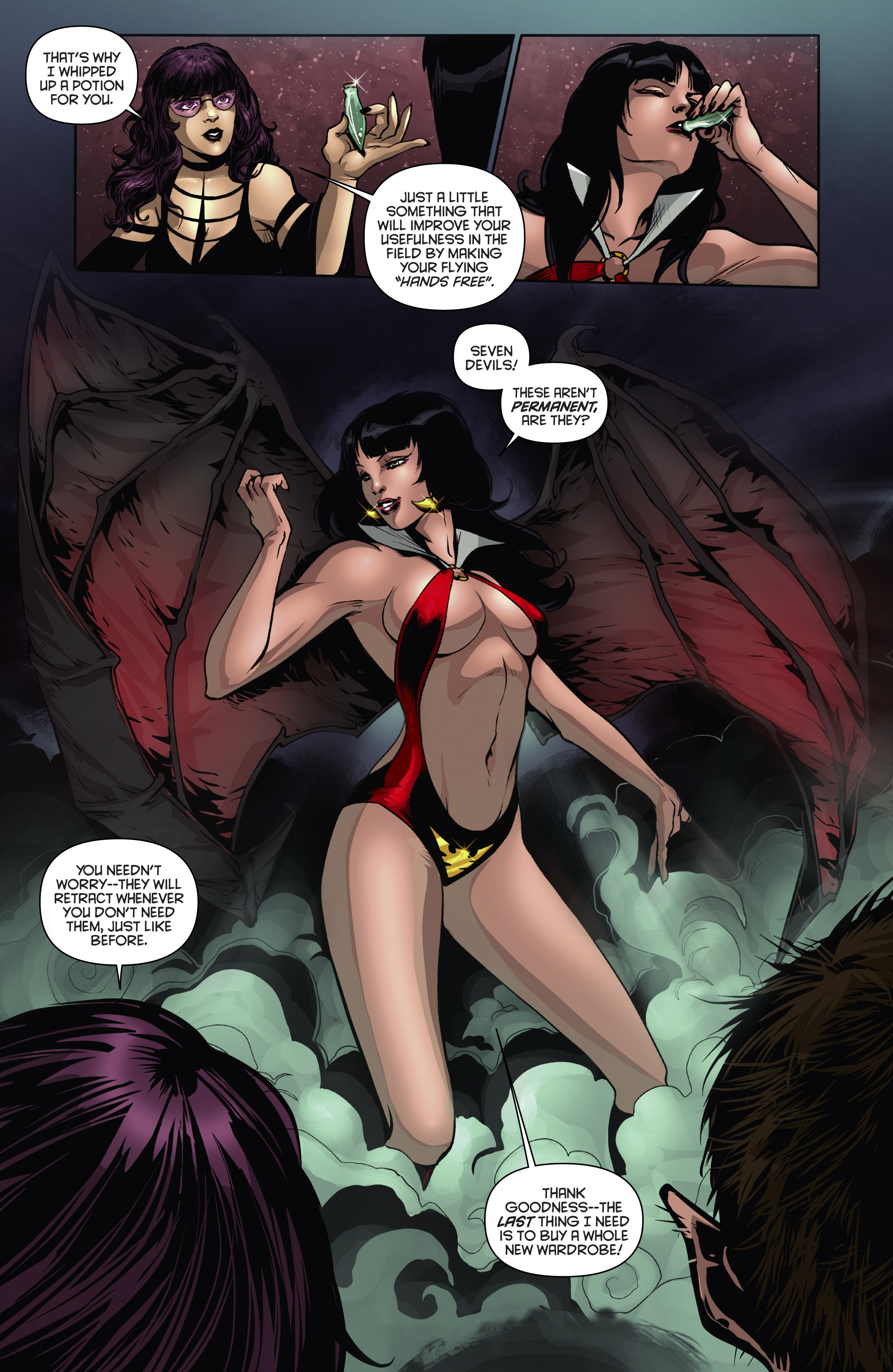 Read online Vampirella (2014) comic -  Issue # Annual 1 - 22