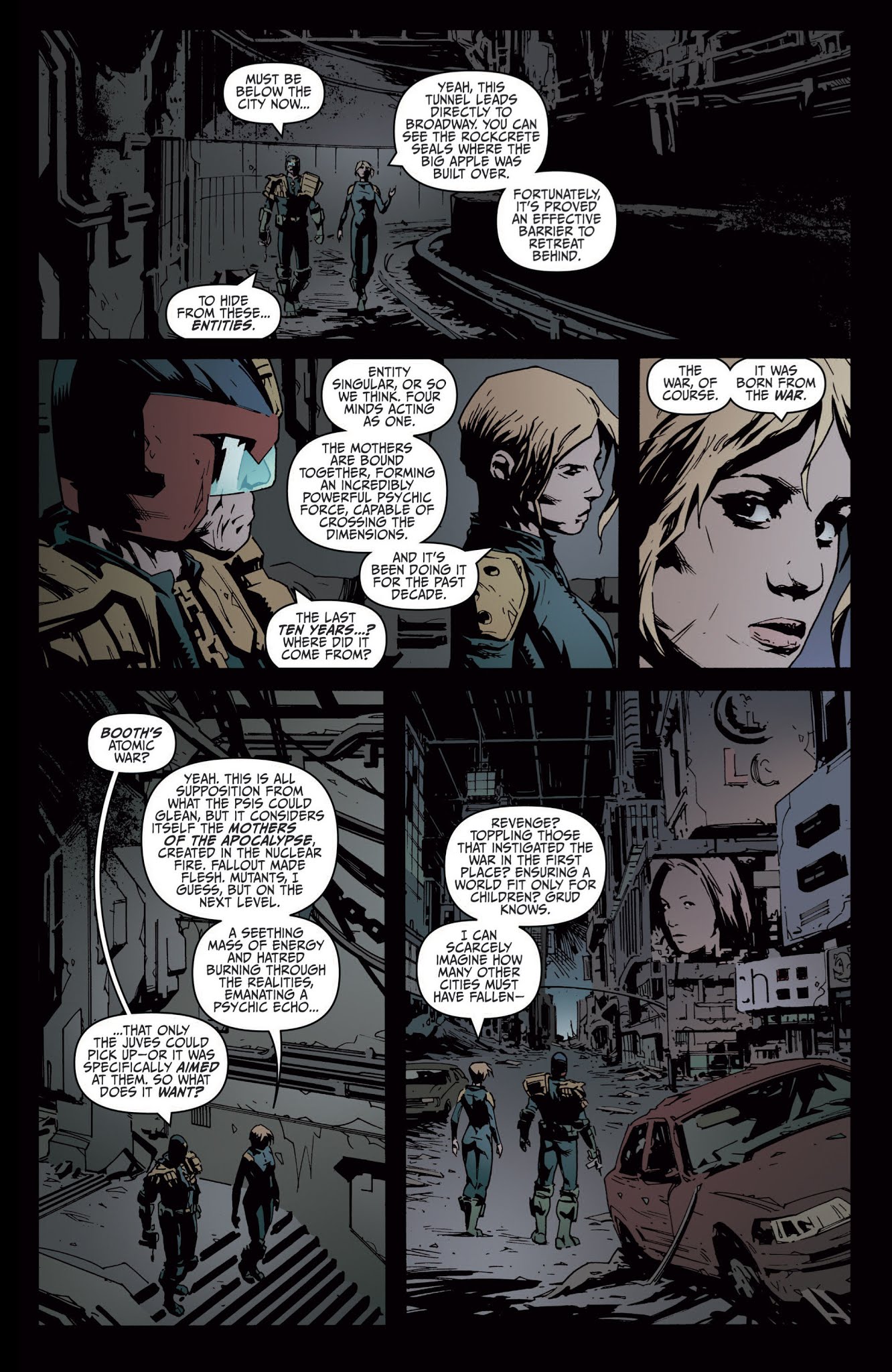 Read online Judge Dredd: Year One comic -  Issue #3 - 18
