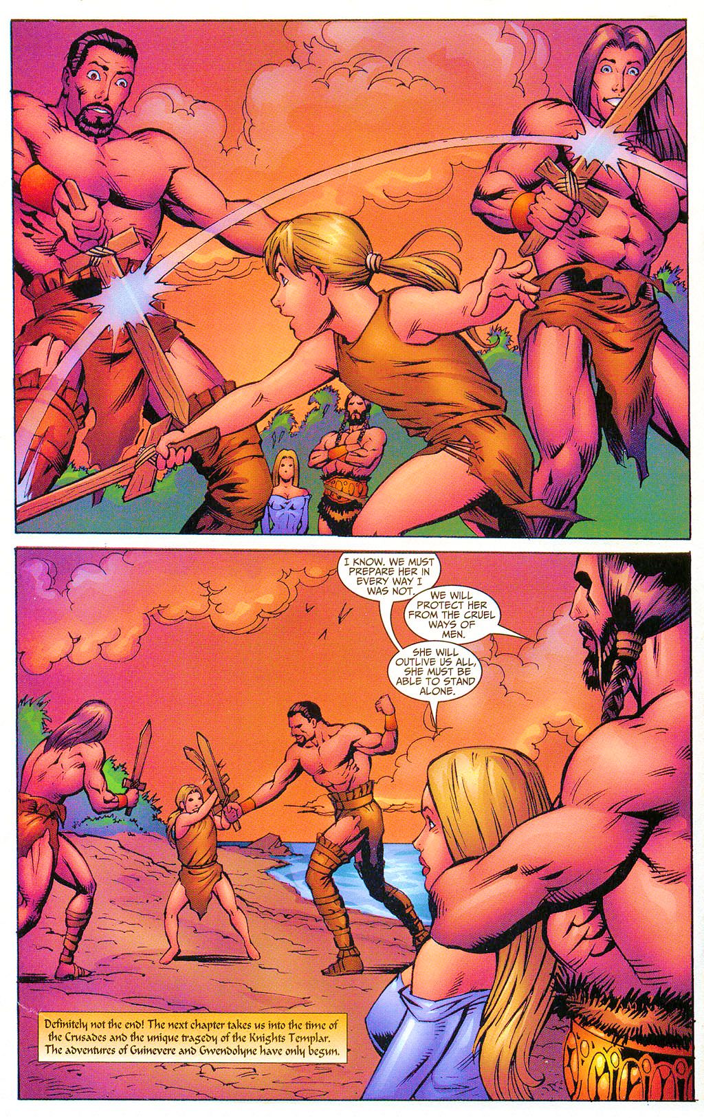 Read online Lady Pendragon comic -  Issue #8 - 24