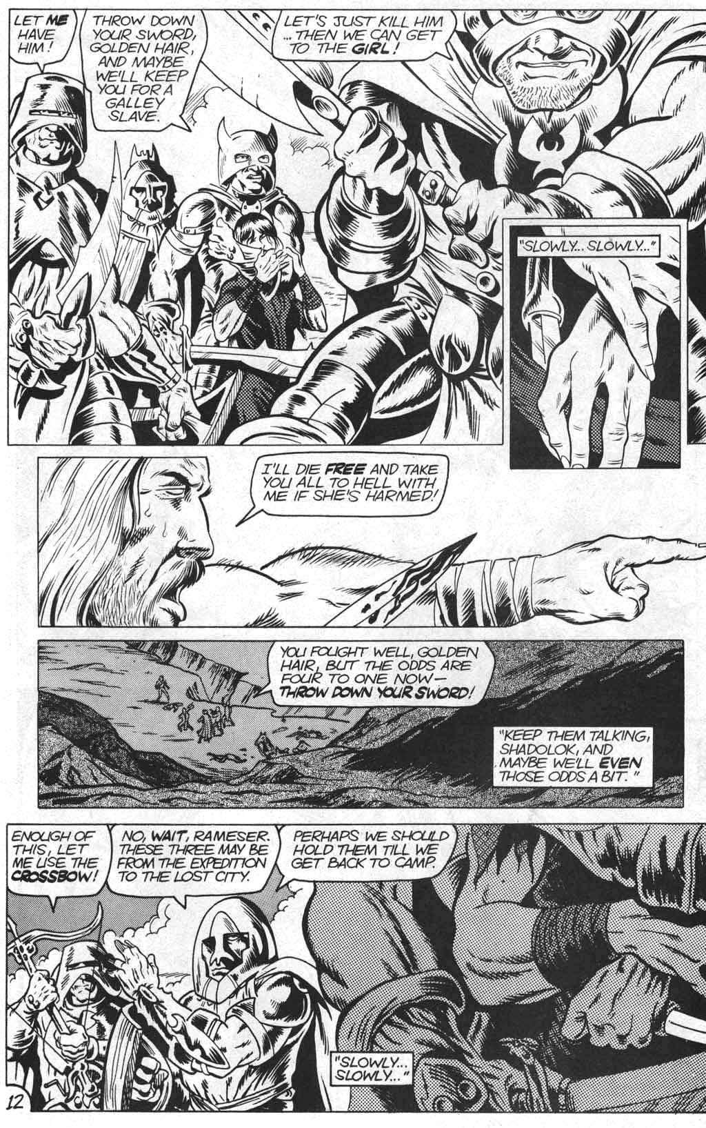 Read online Adventurers (1988) comic -  Issue #7 - 13