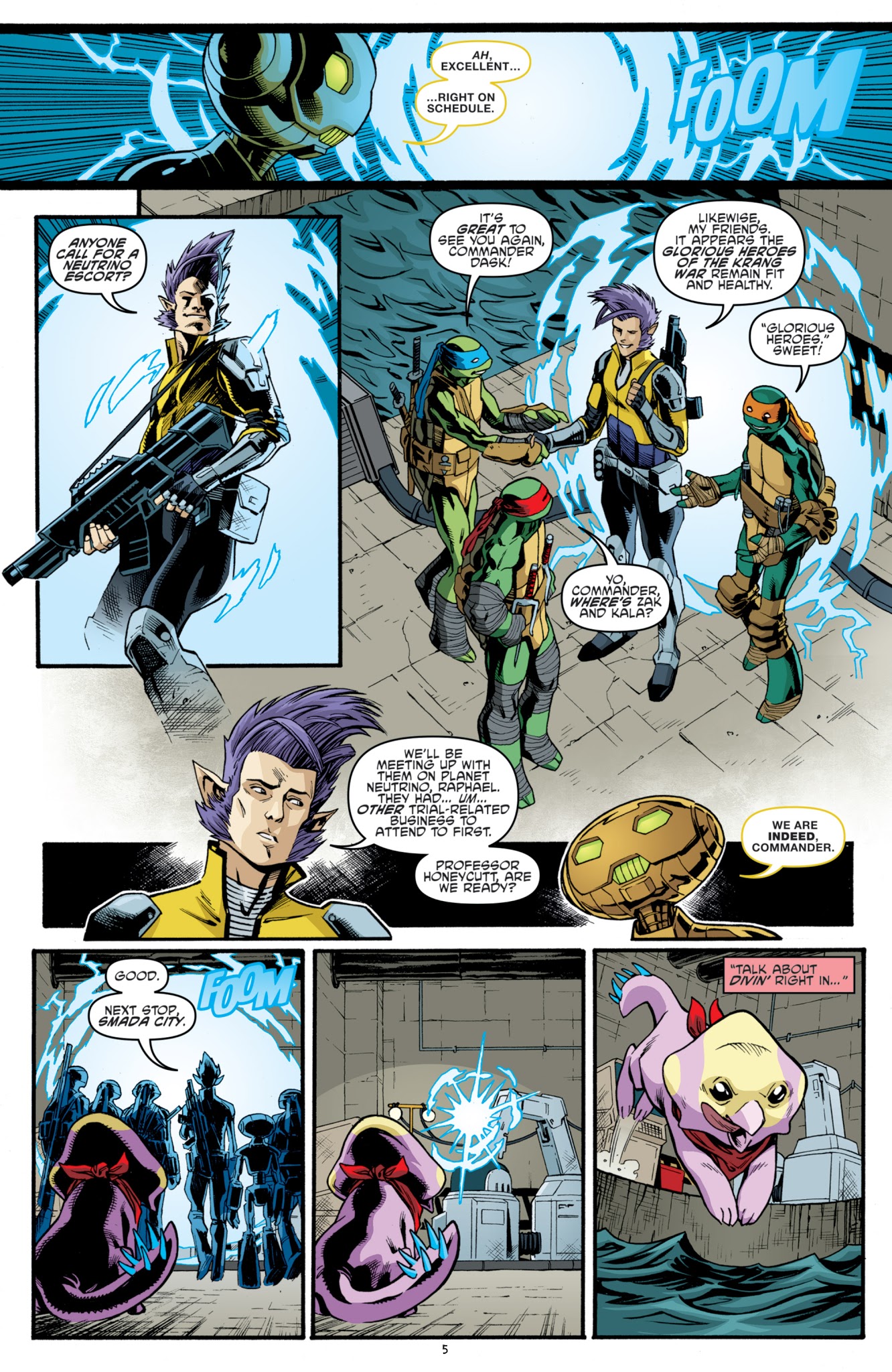 Read online Teenage Mutant Ninja Turtles (2011) comic -  Issue #73 - 7