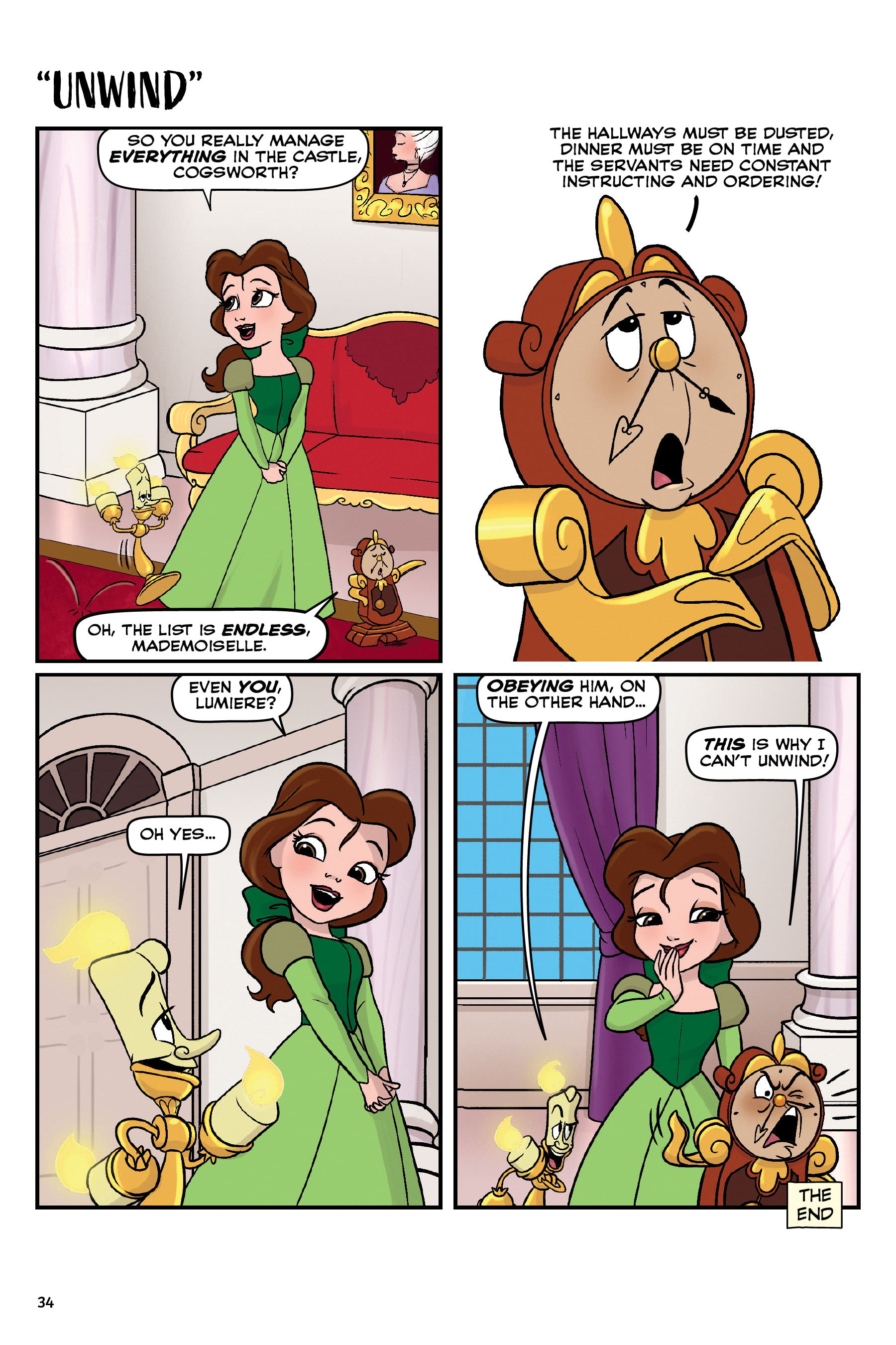 Read online Disney Princess: Gleam, Glow, and Laugh comic -  Issue # TPB - 35