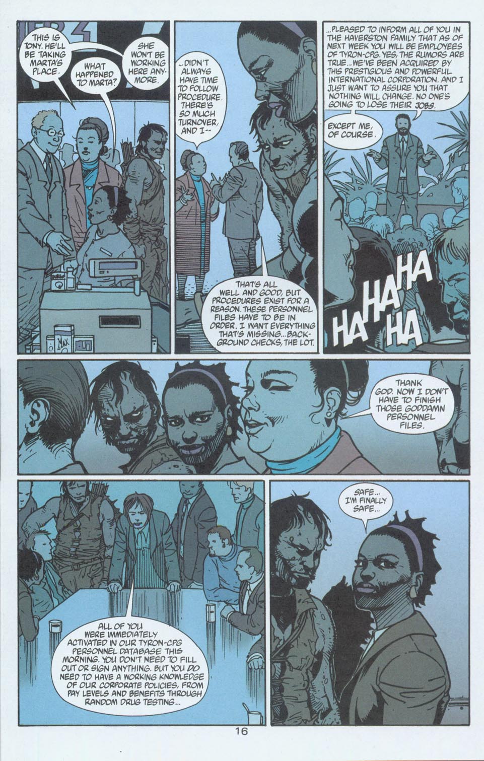 Read online Four Horsemen comic -  Issue #3 - 19