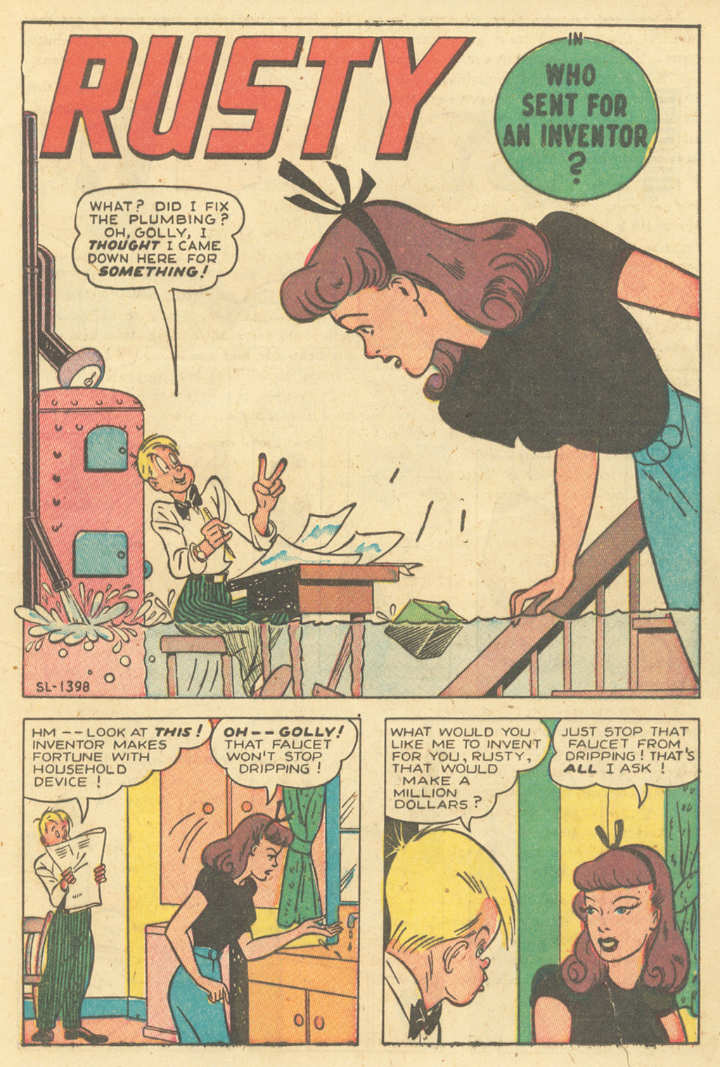 Read online Margie Comics comic -  Issue #38 - 25