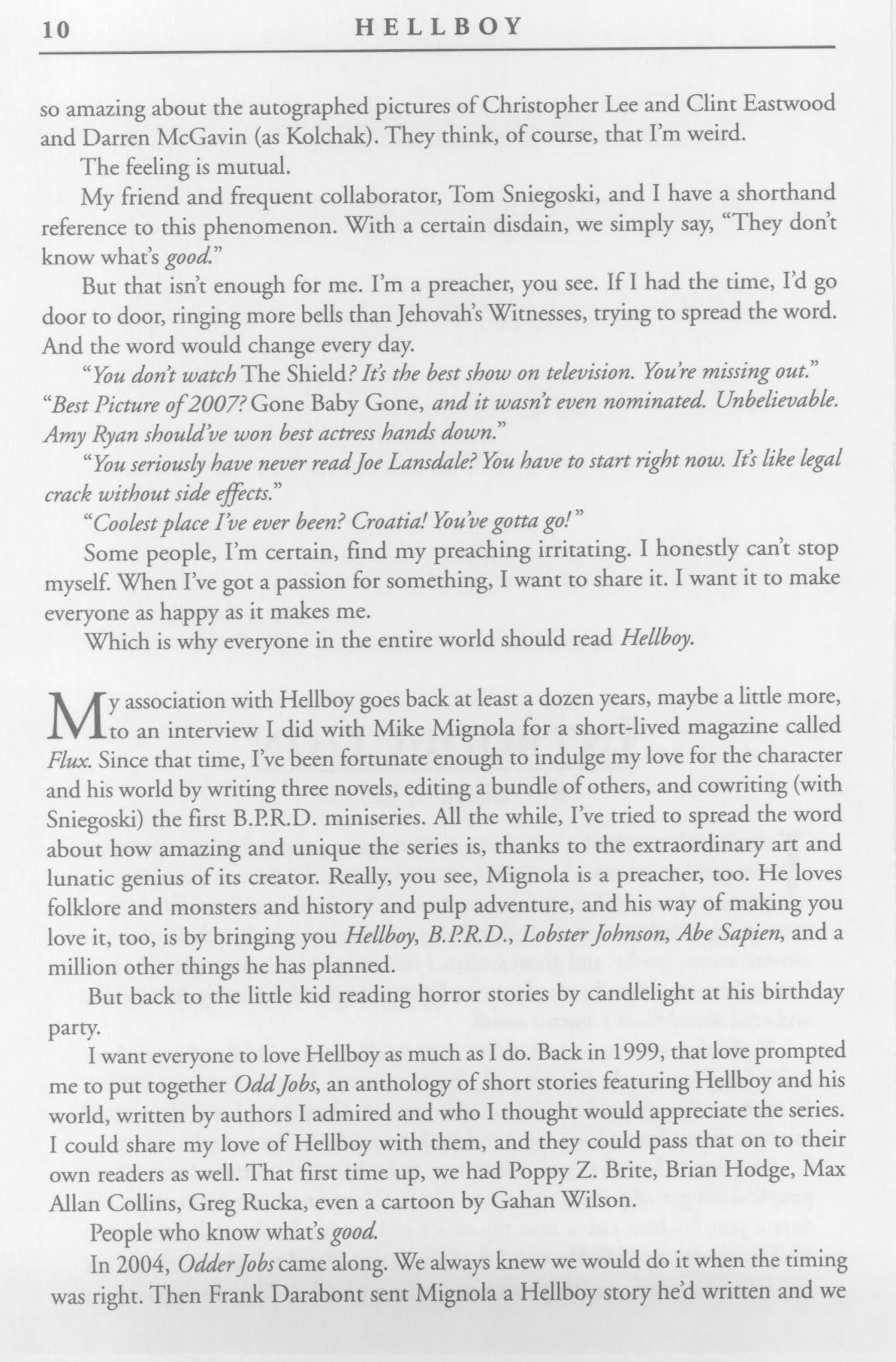 Read online Hellboy: Oddest Jobs comic -  Issue # TPB (Part 1) - 7