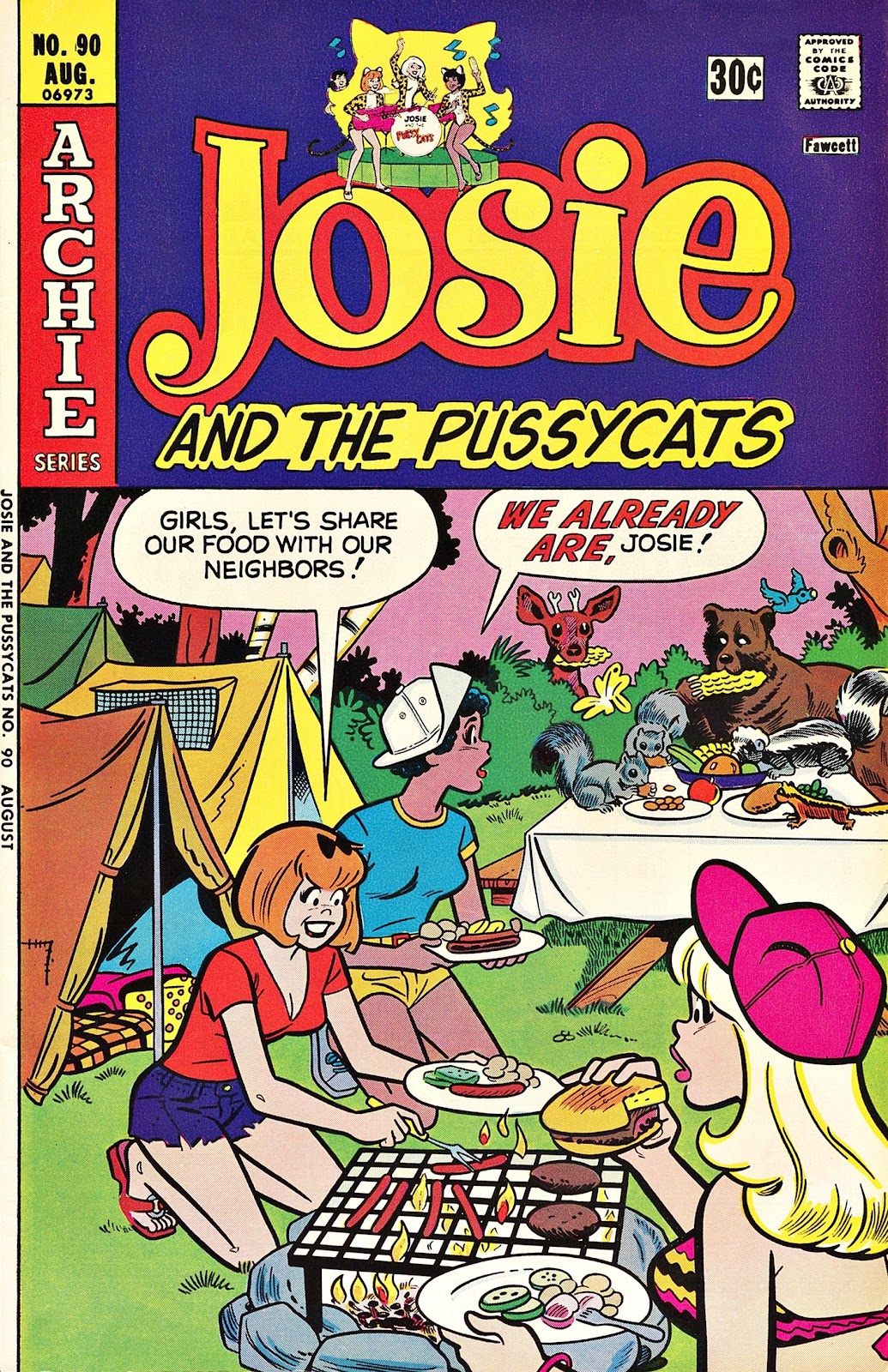 Josie and the Pussycats (1969) issue 90 - Page 1