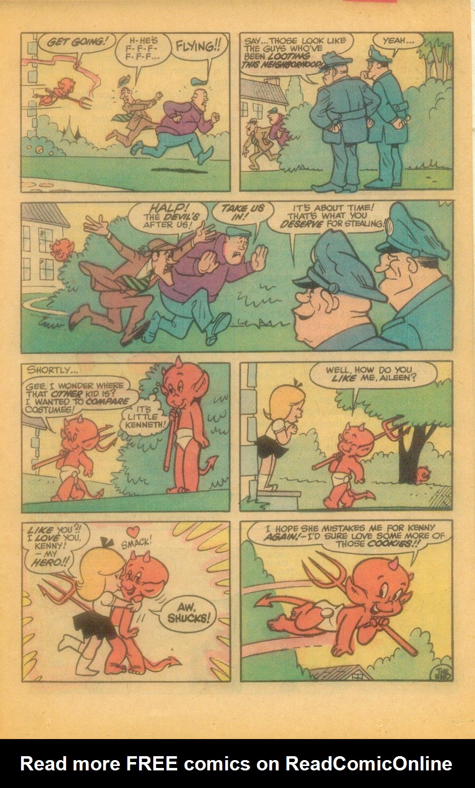 Read online Hot Stuff, the Little Devil comic -  Issue #157 - 25