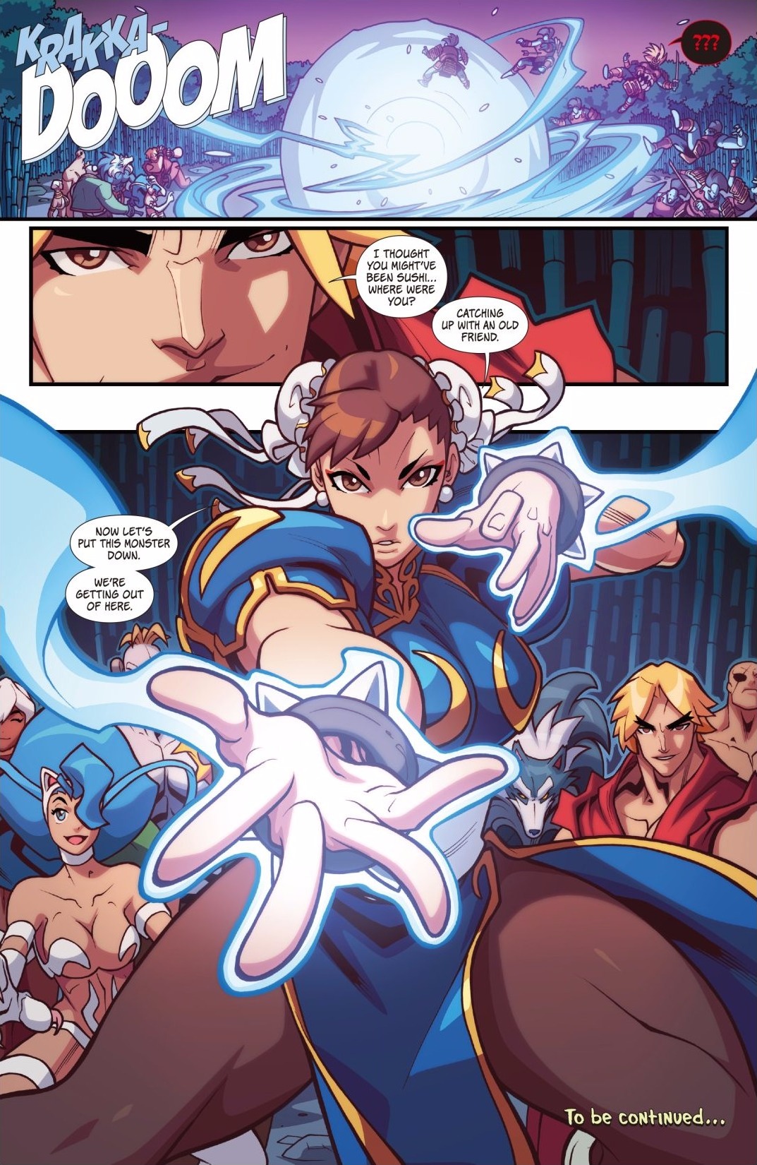 Read online Street Fighter VS Darkstalkers comic -  Issue #5 - 20