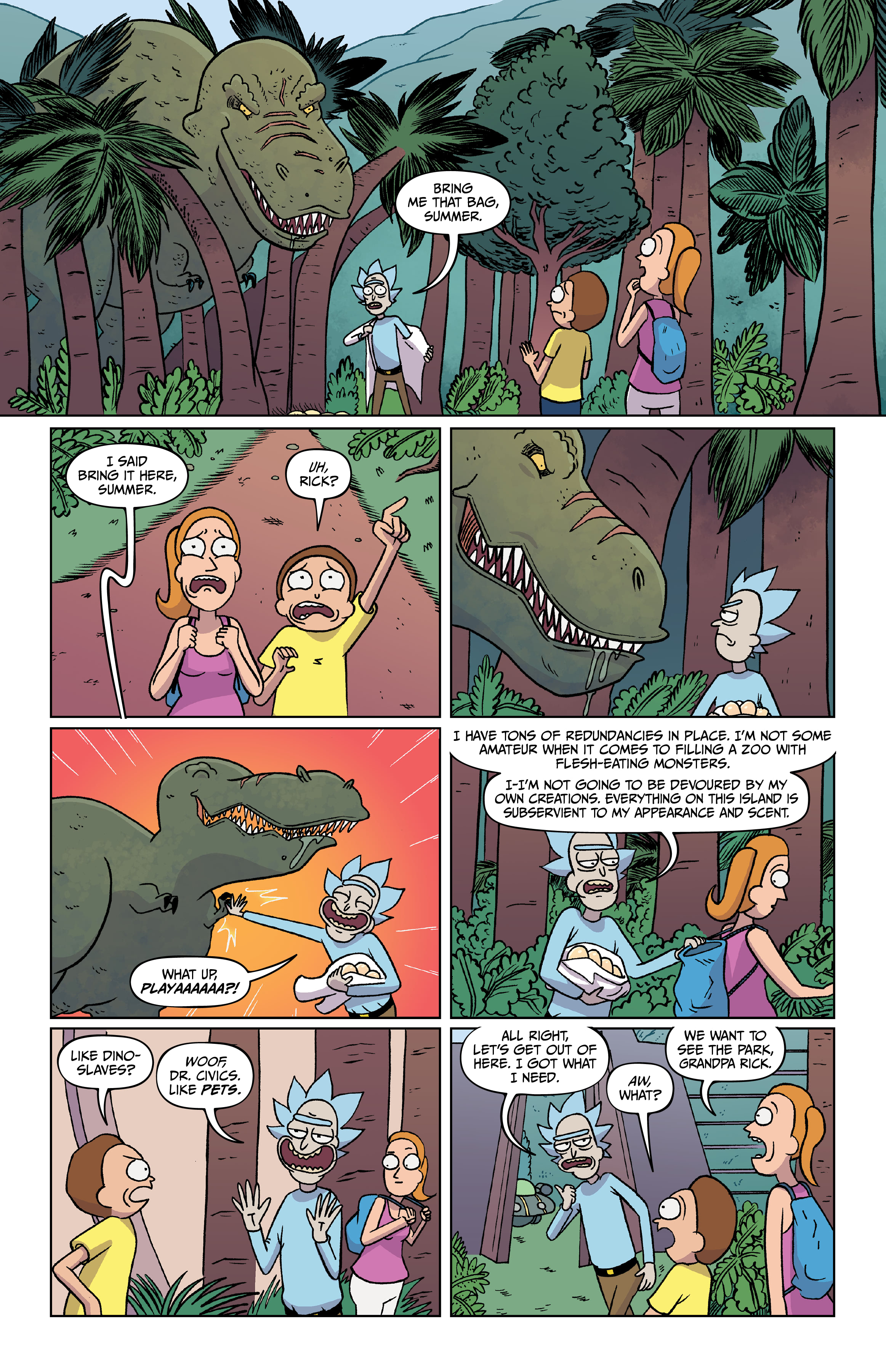 Read online Rick and Morty comic -  Issue # (2015) _Deluxe Edition 5 (Part 1) - 67