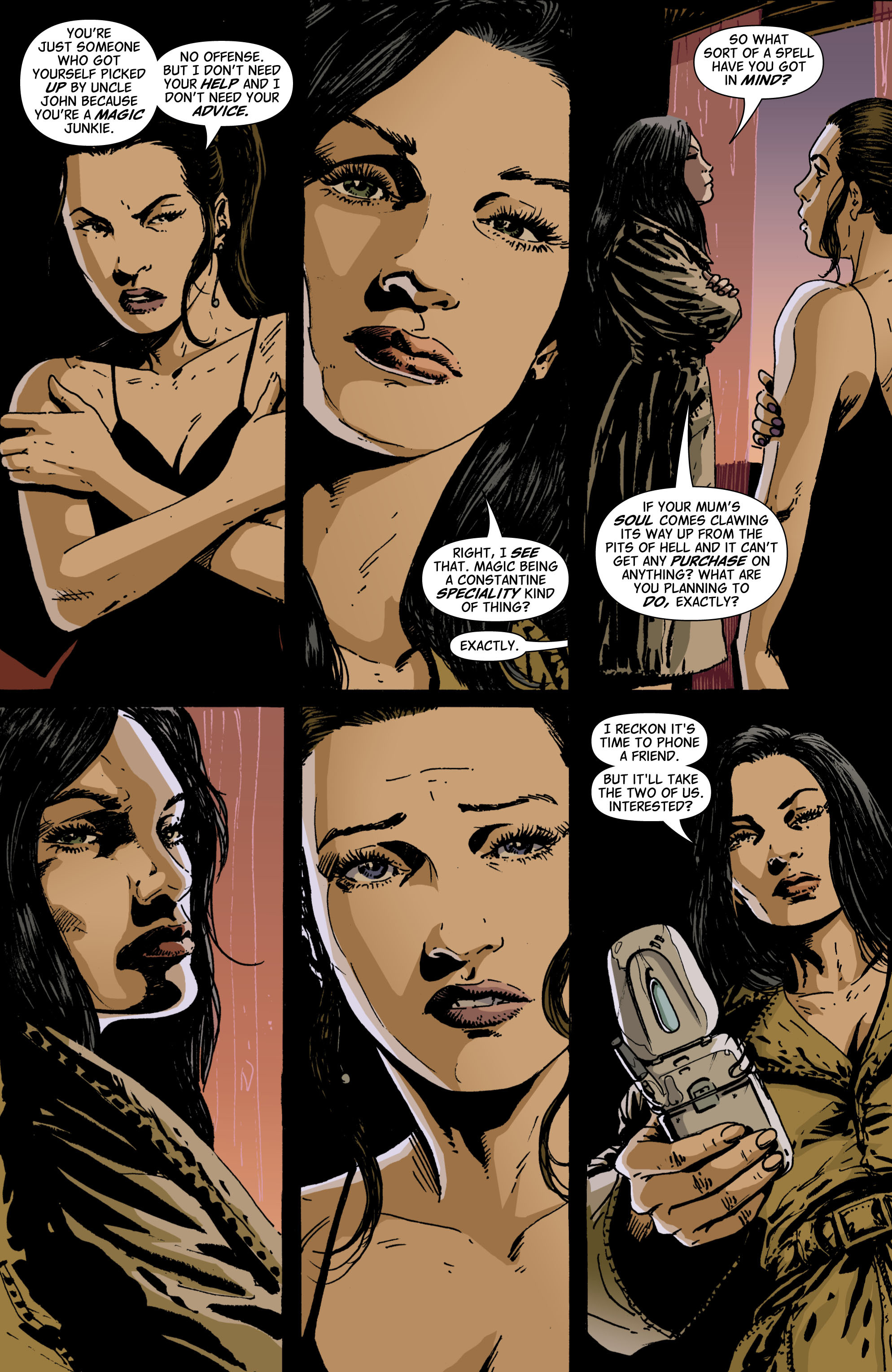 Read online Hellblazer comic -  Issue #208 - 16