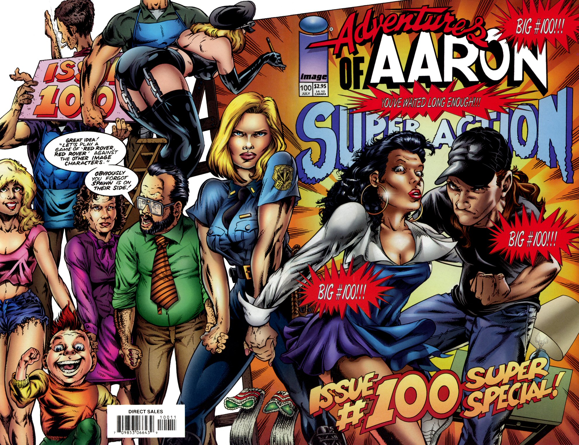 Read online Adventures of Aaron comic -  Issue #100 - 1