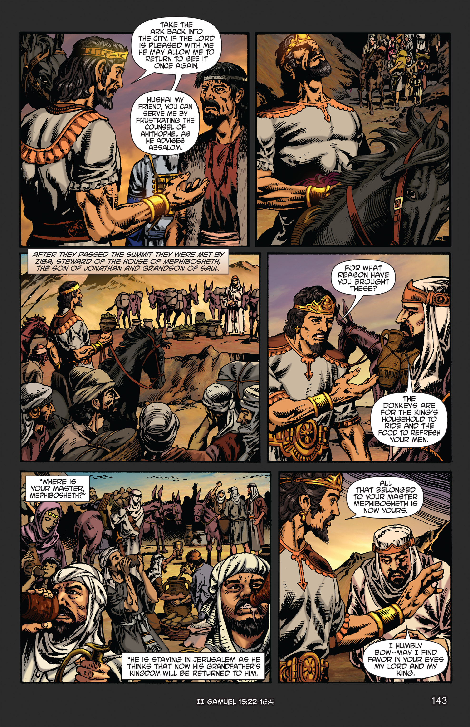 Read online The Kingstone Bible comic -  Issue #5 - 147