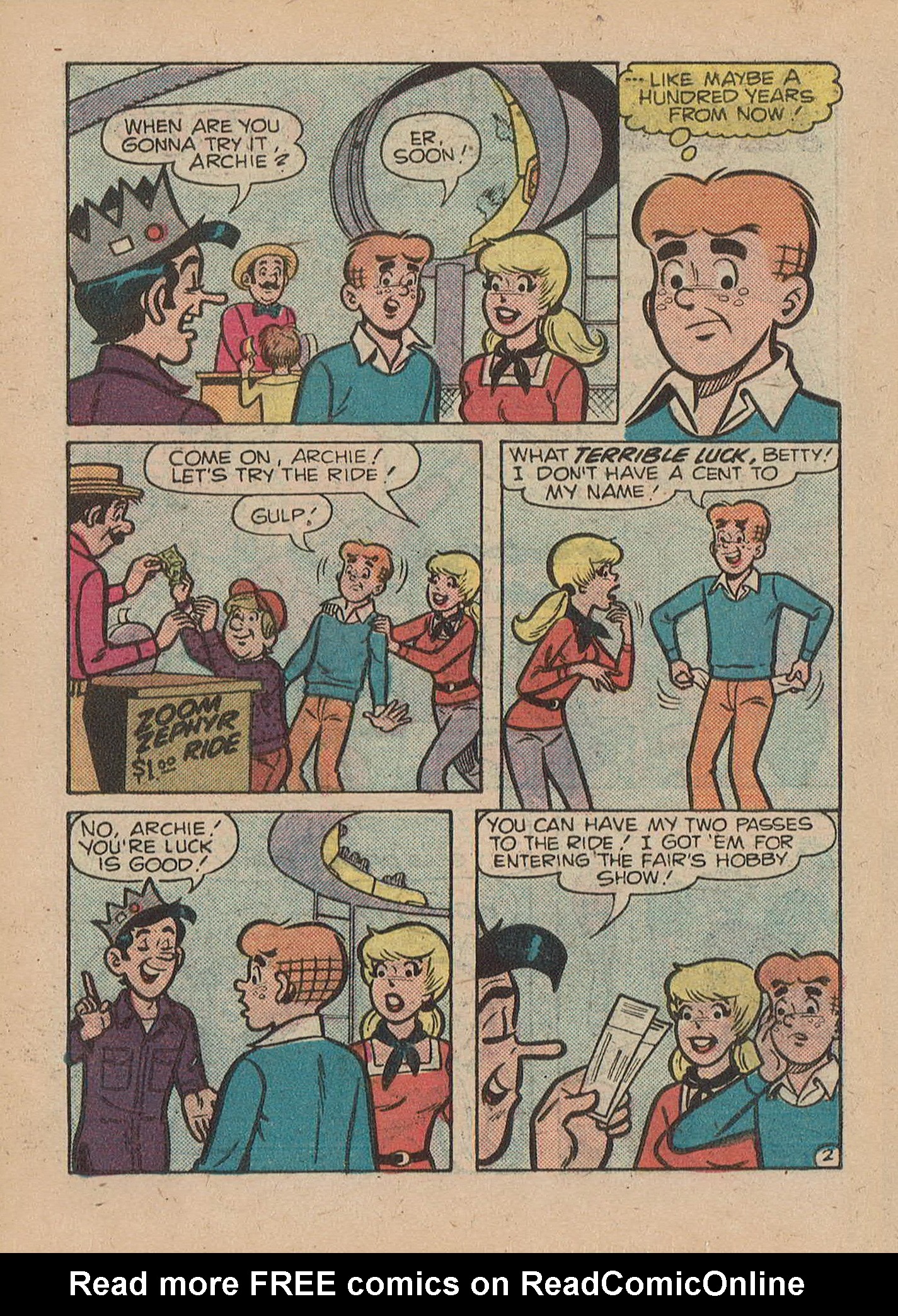 Read online Archie's Story & Game Digest Magazine comic -  Issue #7 - 114