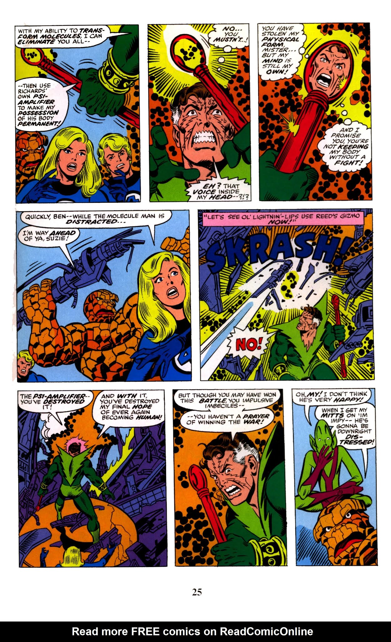 Read online Fantastic Four Visionaries: George Perez comic -  Issue # TPB 2 (Part 1) - 25