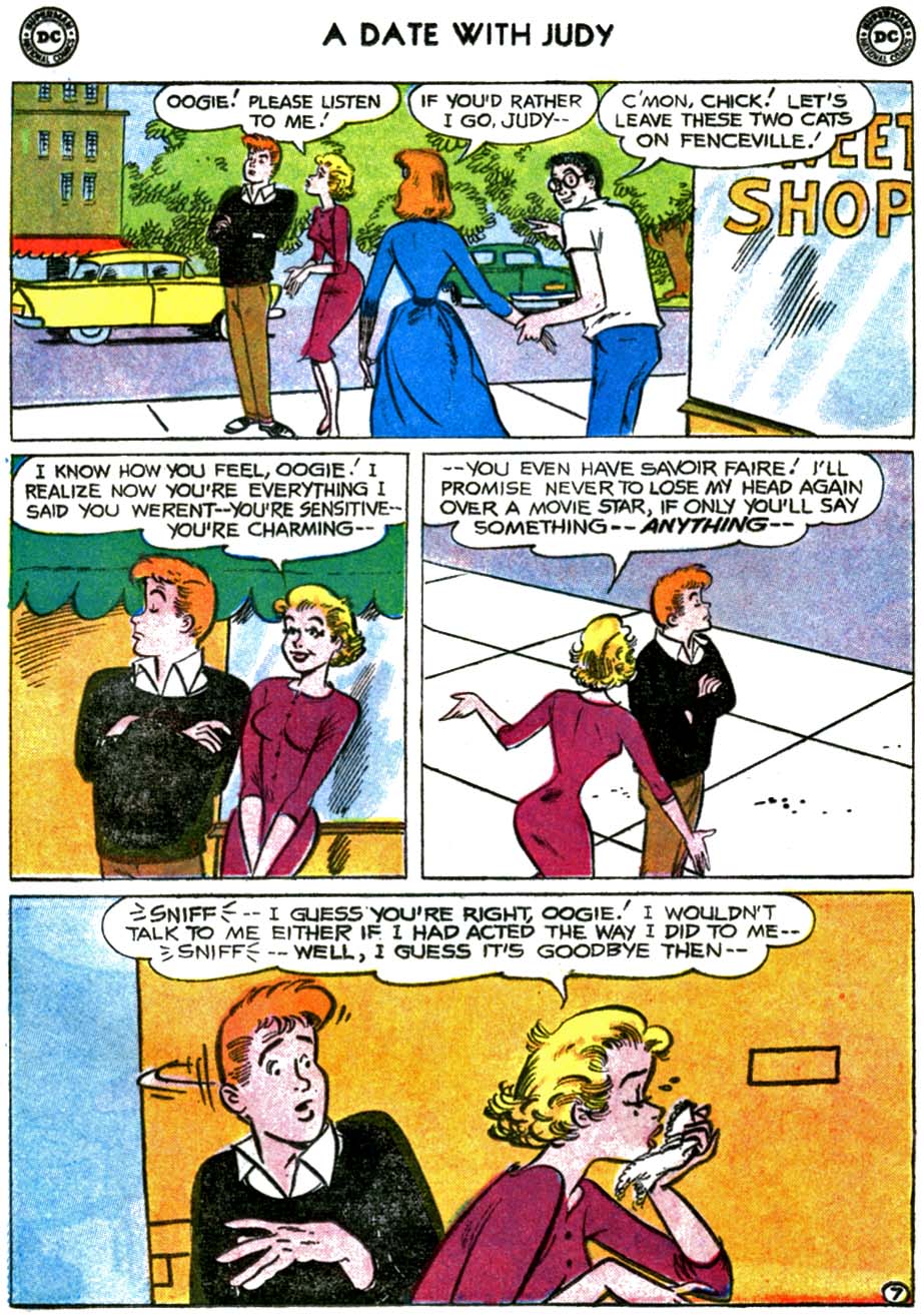 Read online A Date with Judy comic -  Issue #77 - 24
