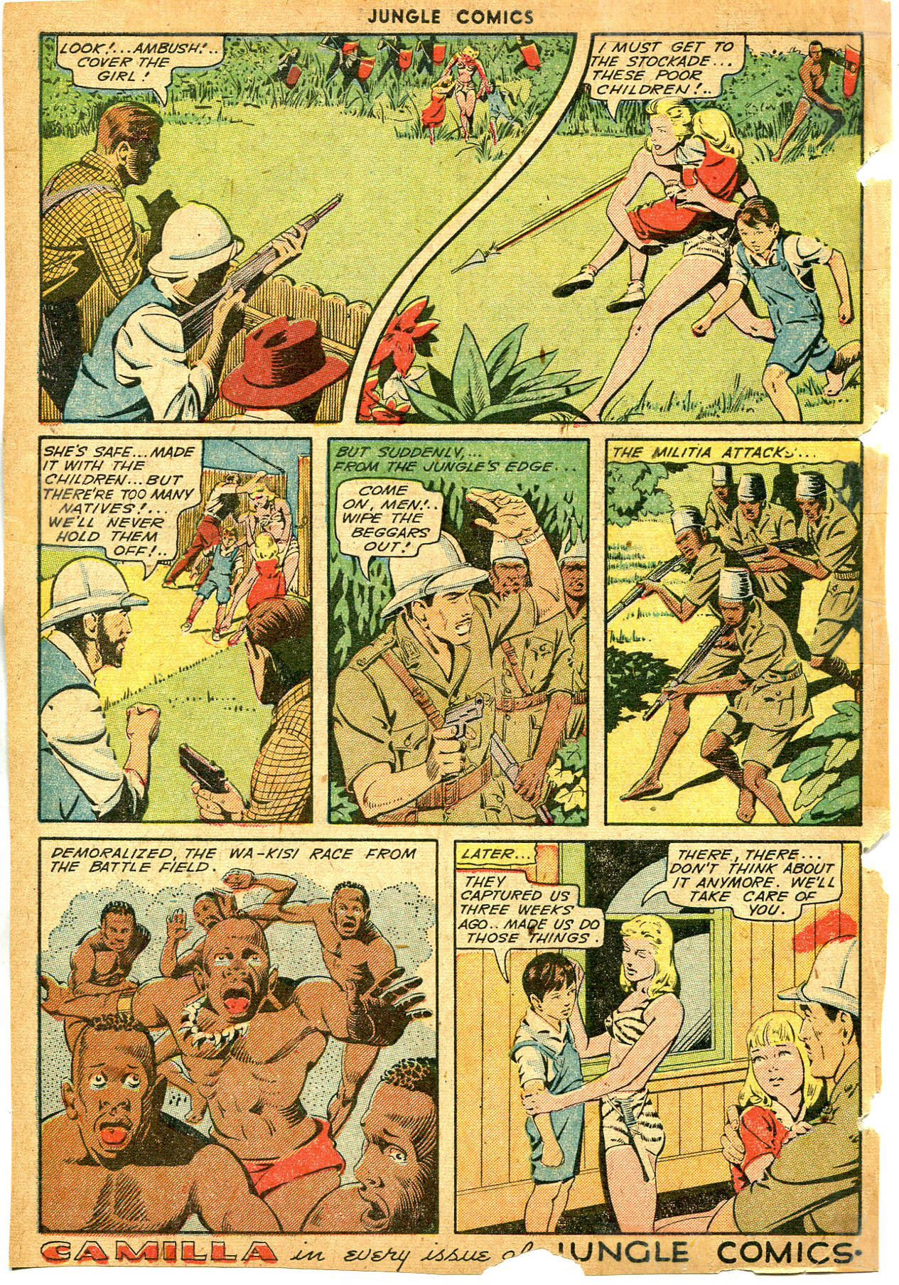 Read online Jungle Comics comic -  Issue #58 - 50