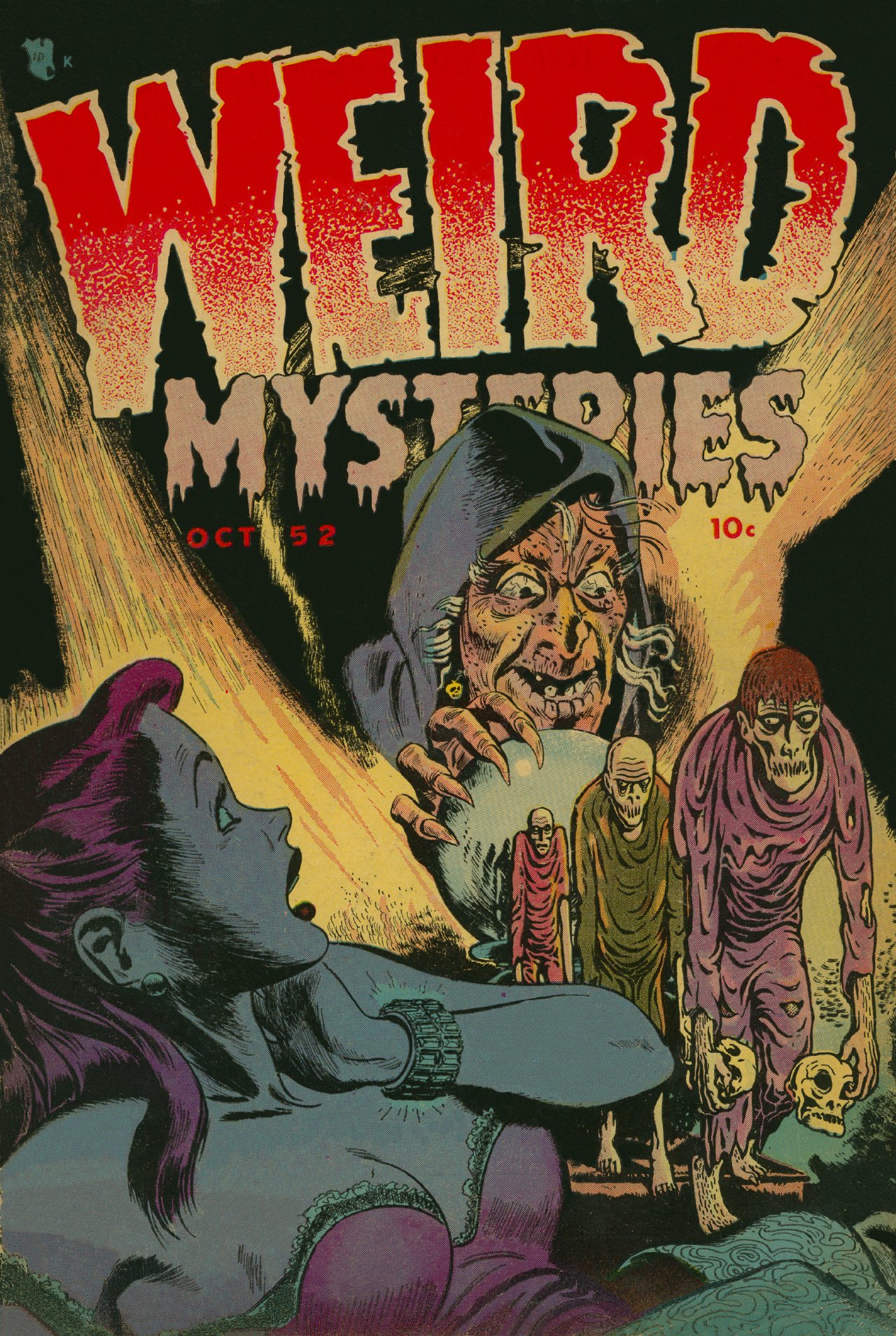 Read online Weird Mysteries (1952) comic -  Issue #1 - 1