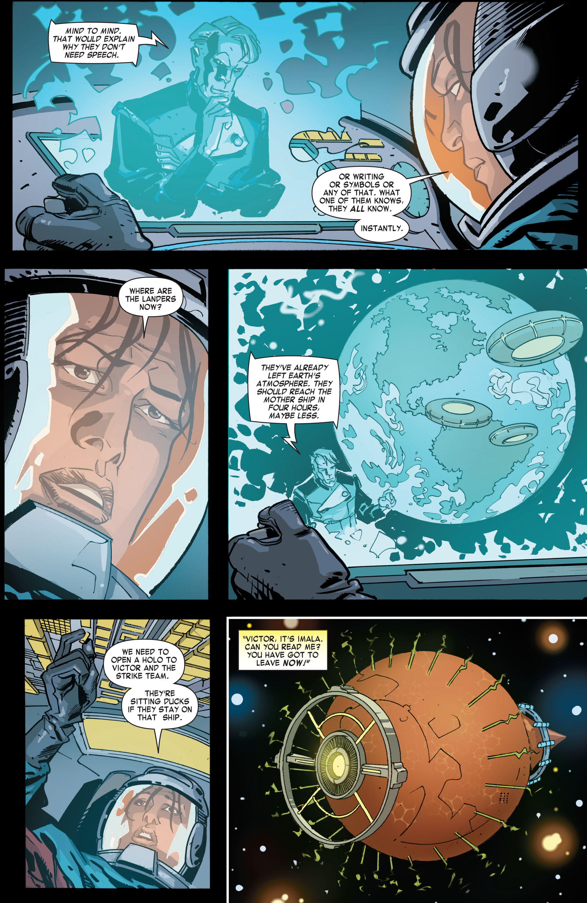 Read online Formic Wars: Silent Strike comic -  Issue #4 - 7