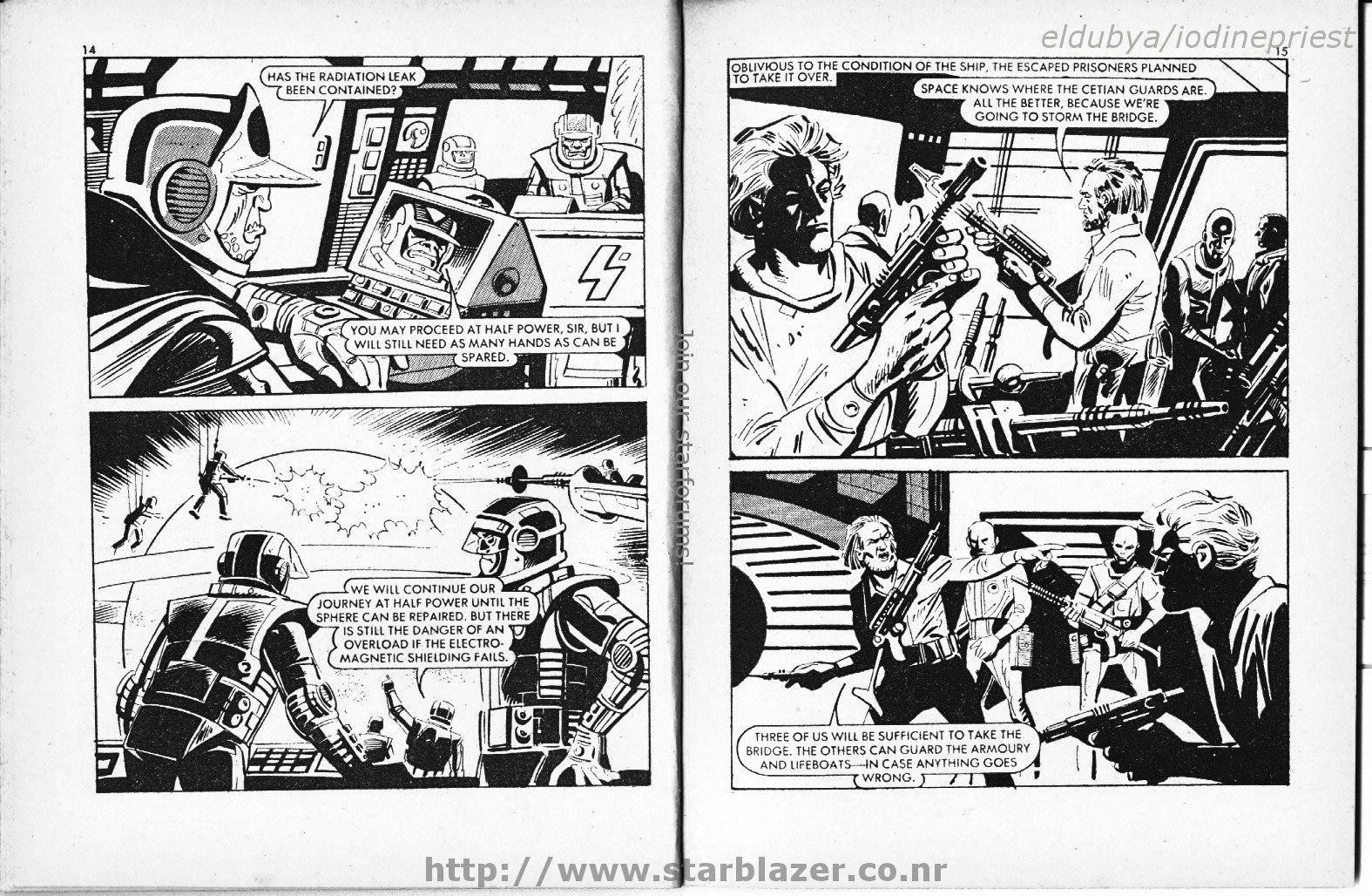Read online Starblazer comic -  Issue #55 - 9
