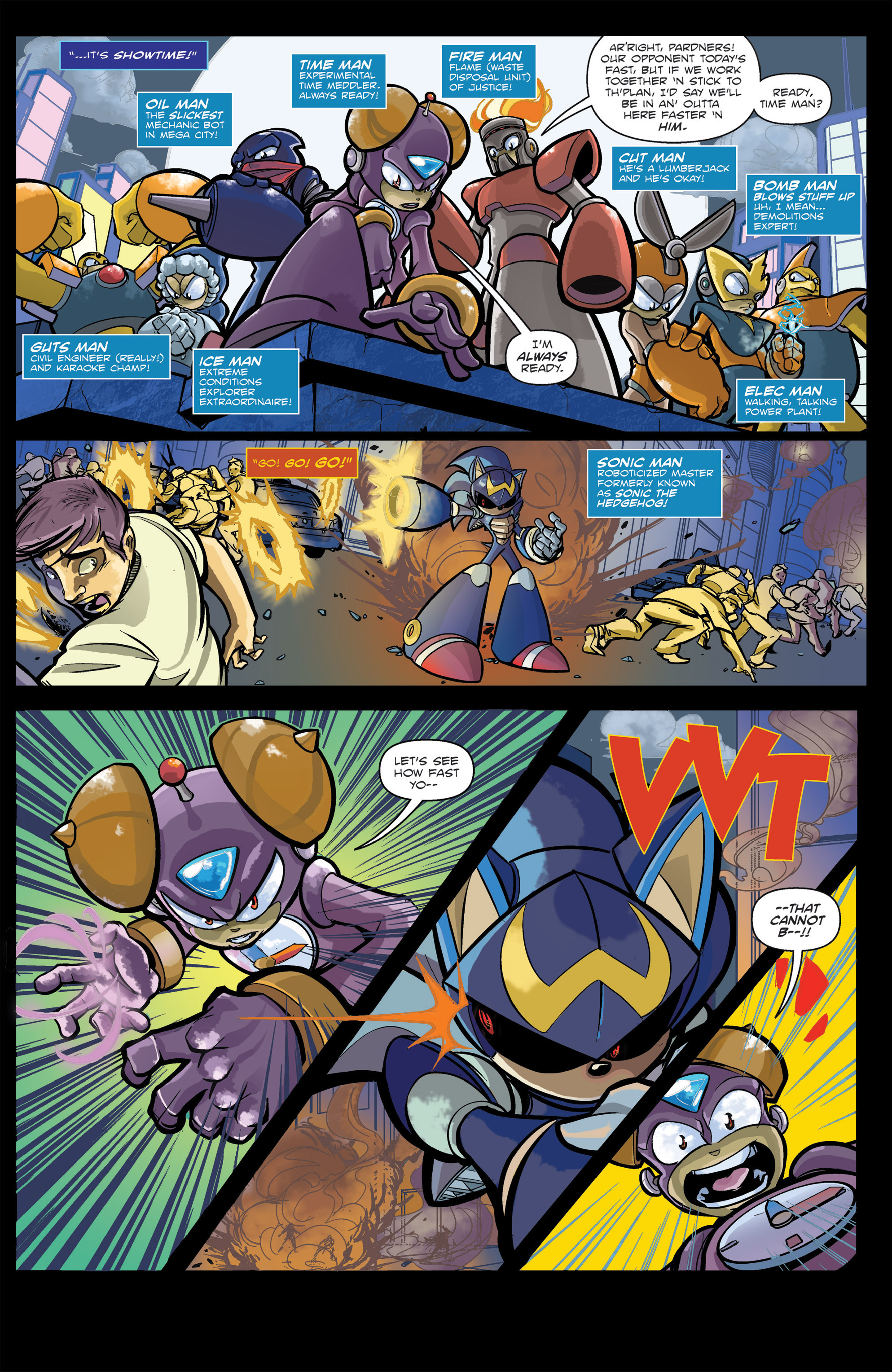 Read online Mega Man: Worlds Unite Battles comic -  Issue # Full - 21