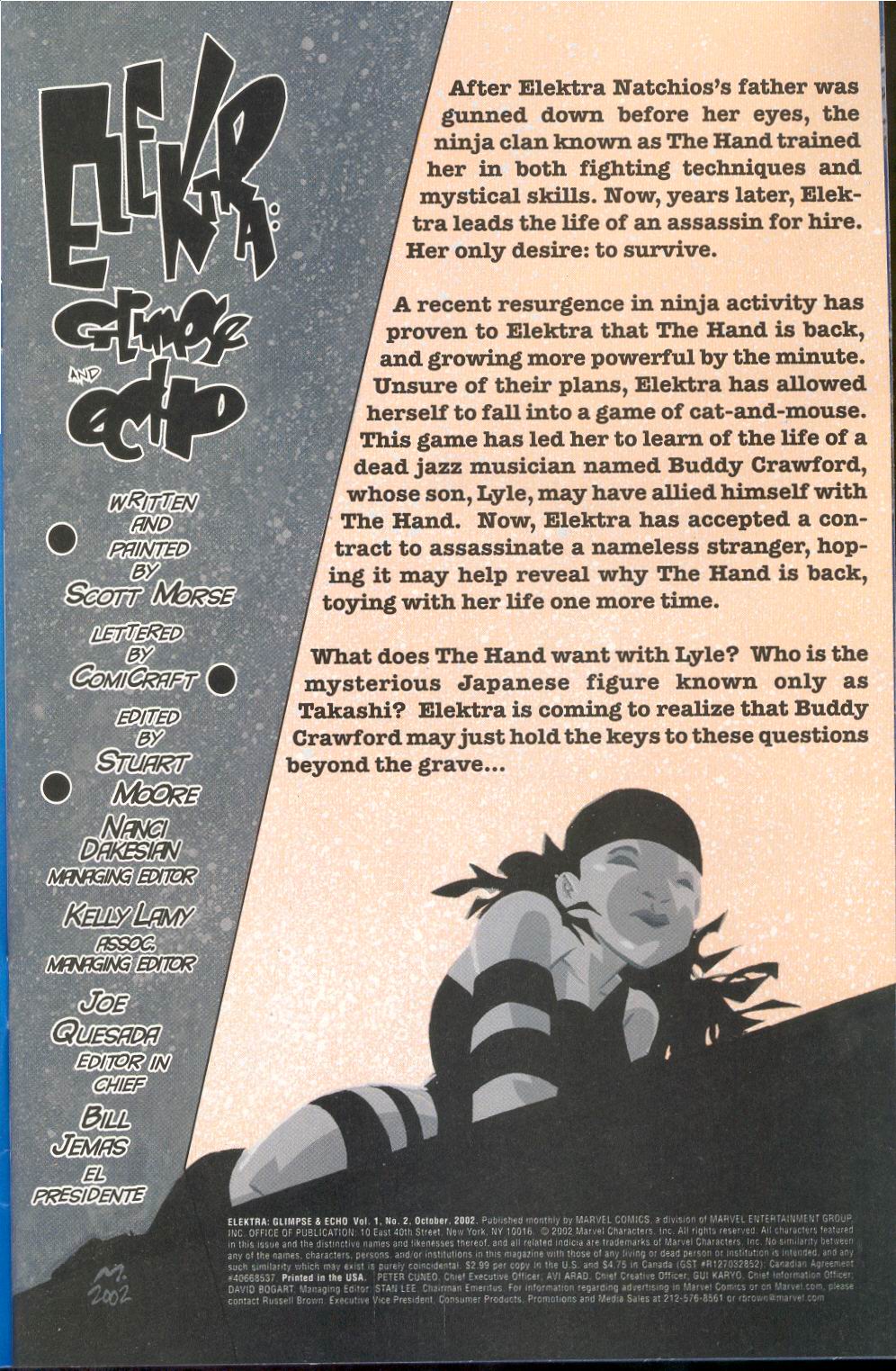 Read online Elektra: Glimpse & Echo comic -  Issue #2 - 2
