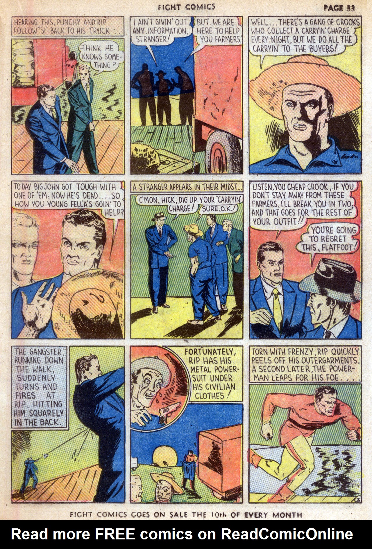 Read online Fight Comics comic -  Issue #4 - 35