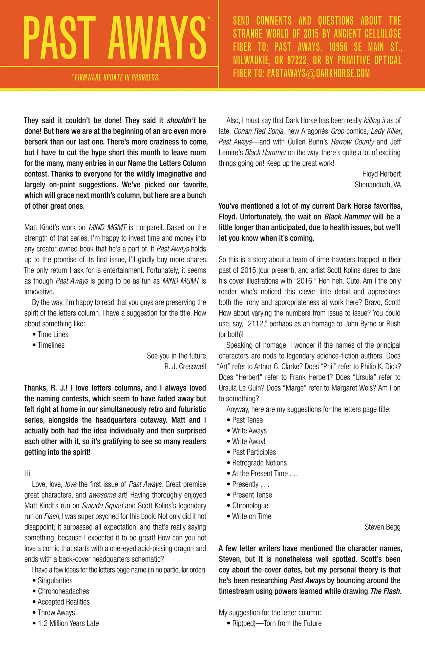 Read online Past Aways comic -  Issue #4 - 25