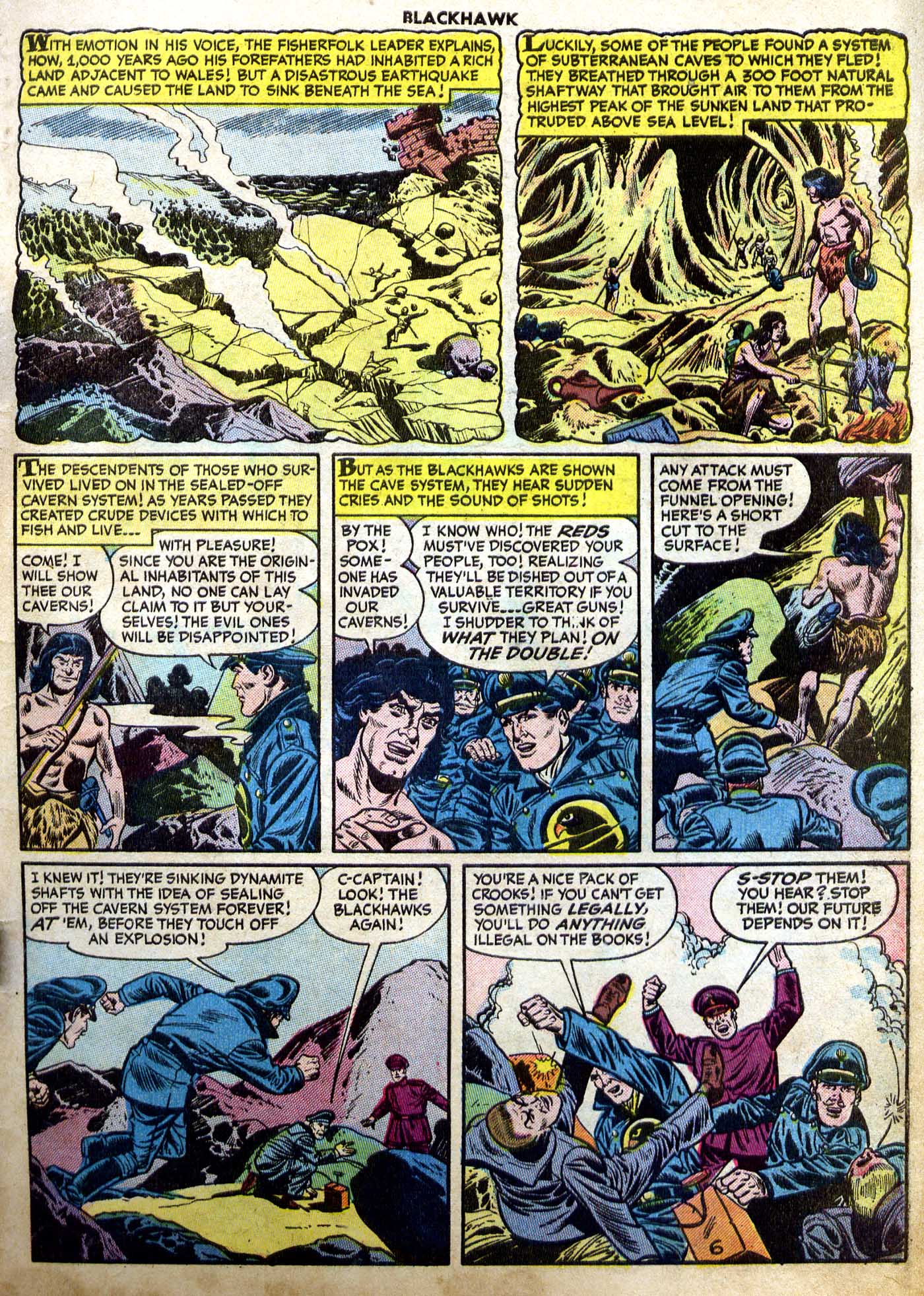 Read online Blackhawk (1957) comic -  Issue #101 - 32