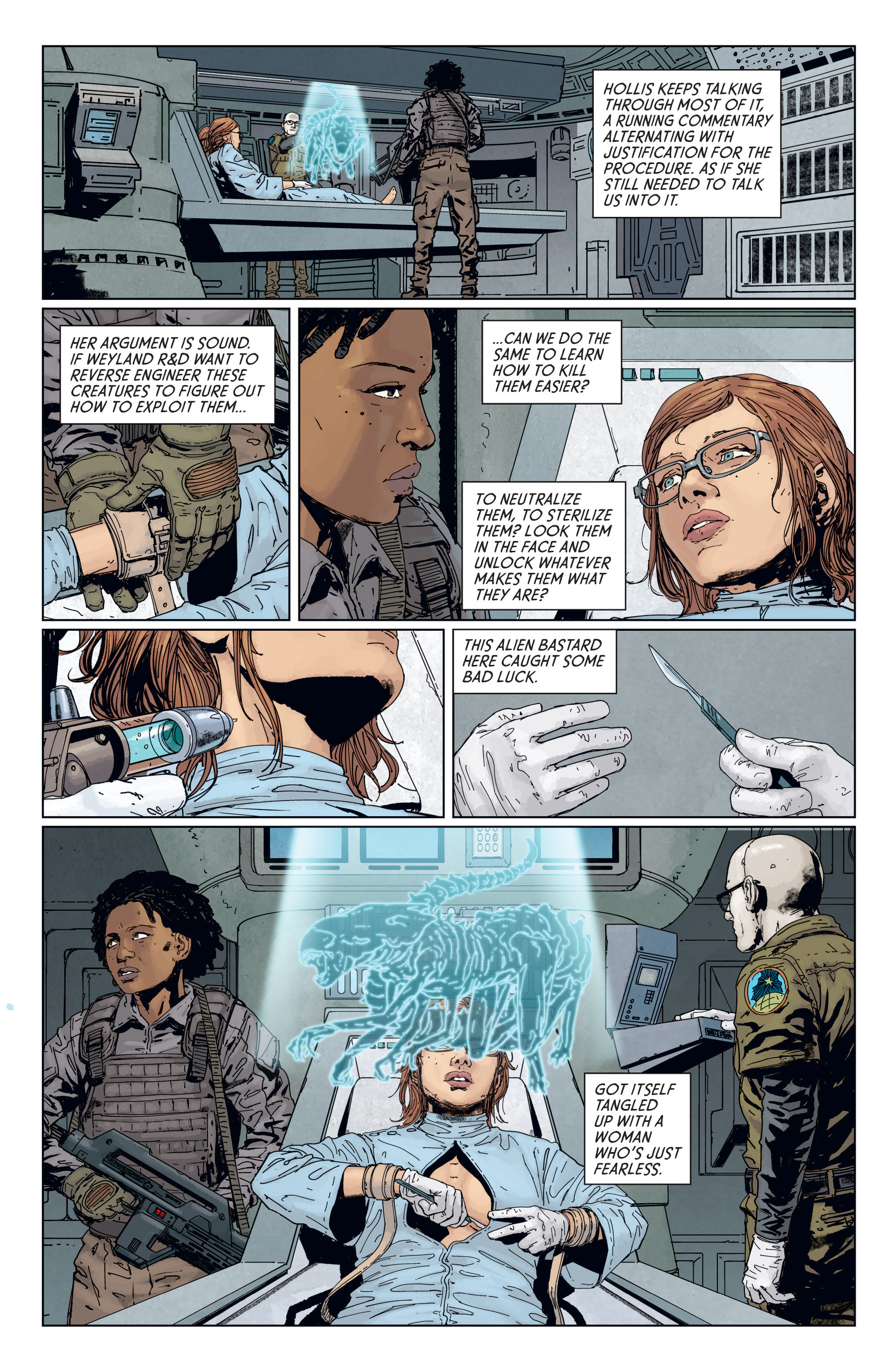 Read online Aliens: Defiance comic -  Issue #7 - 11
