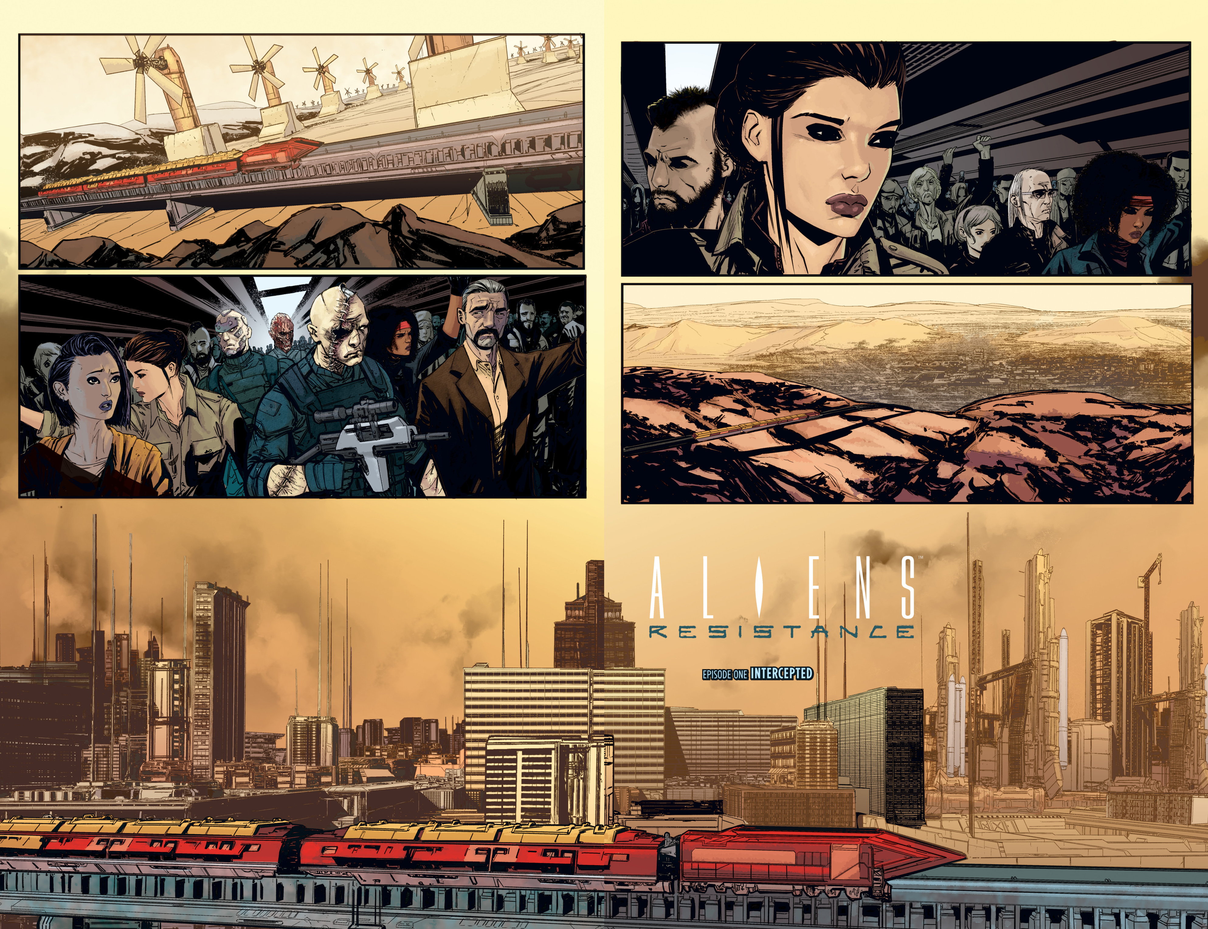 Read online Aliens: Resistance comic -  Issue # _TPB - 11