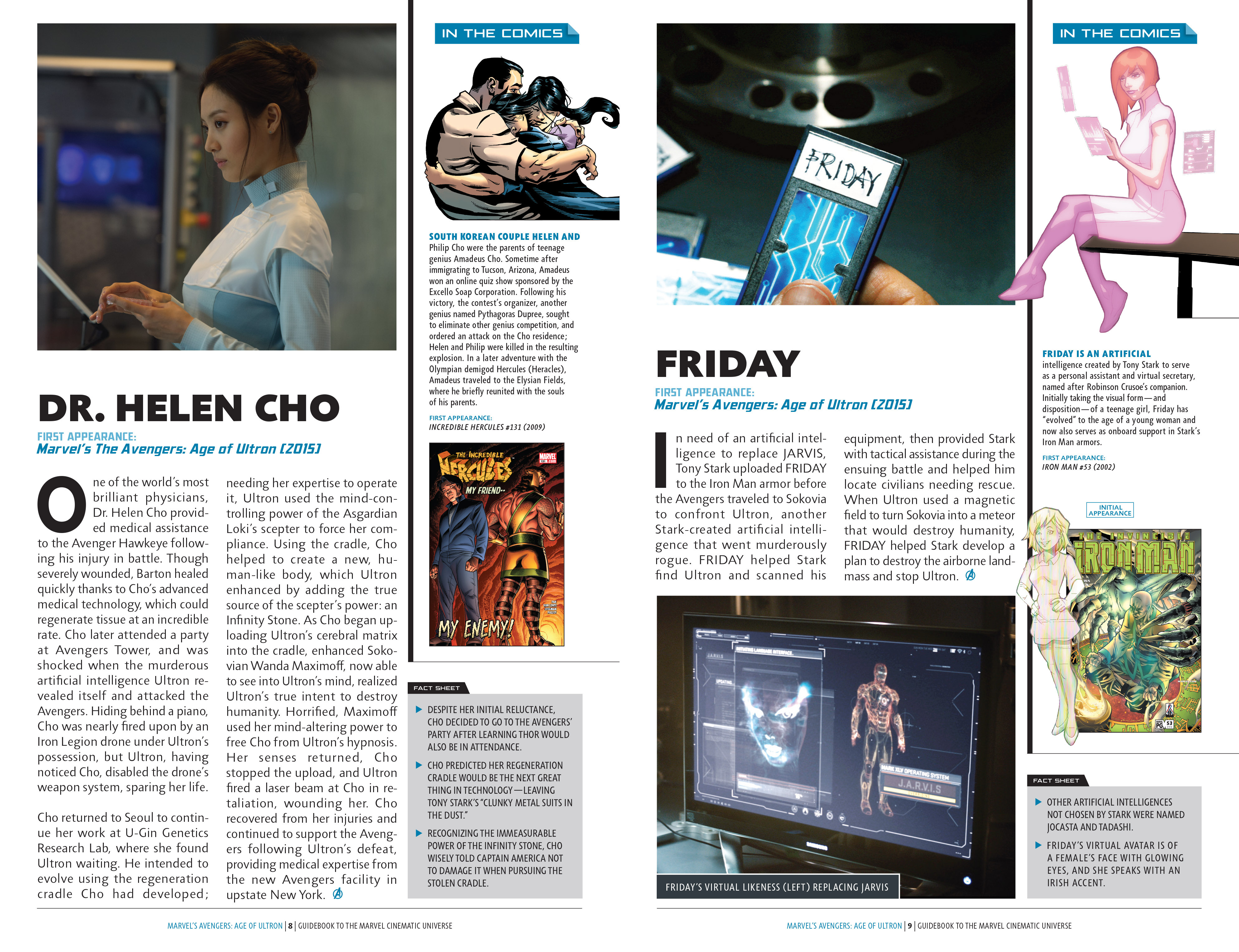 Read online Guidebook To the Marvel Cinematic Universe – Marvel's Avengers: Age of Ultron comic -  Issue # Full - 10