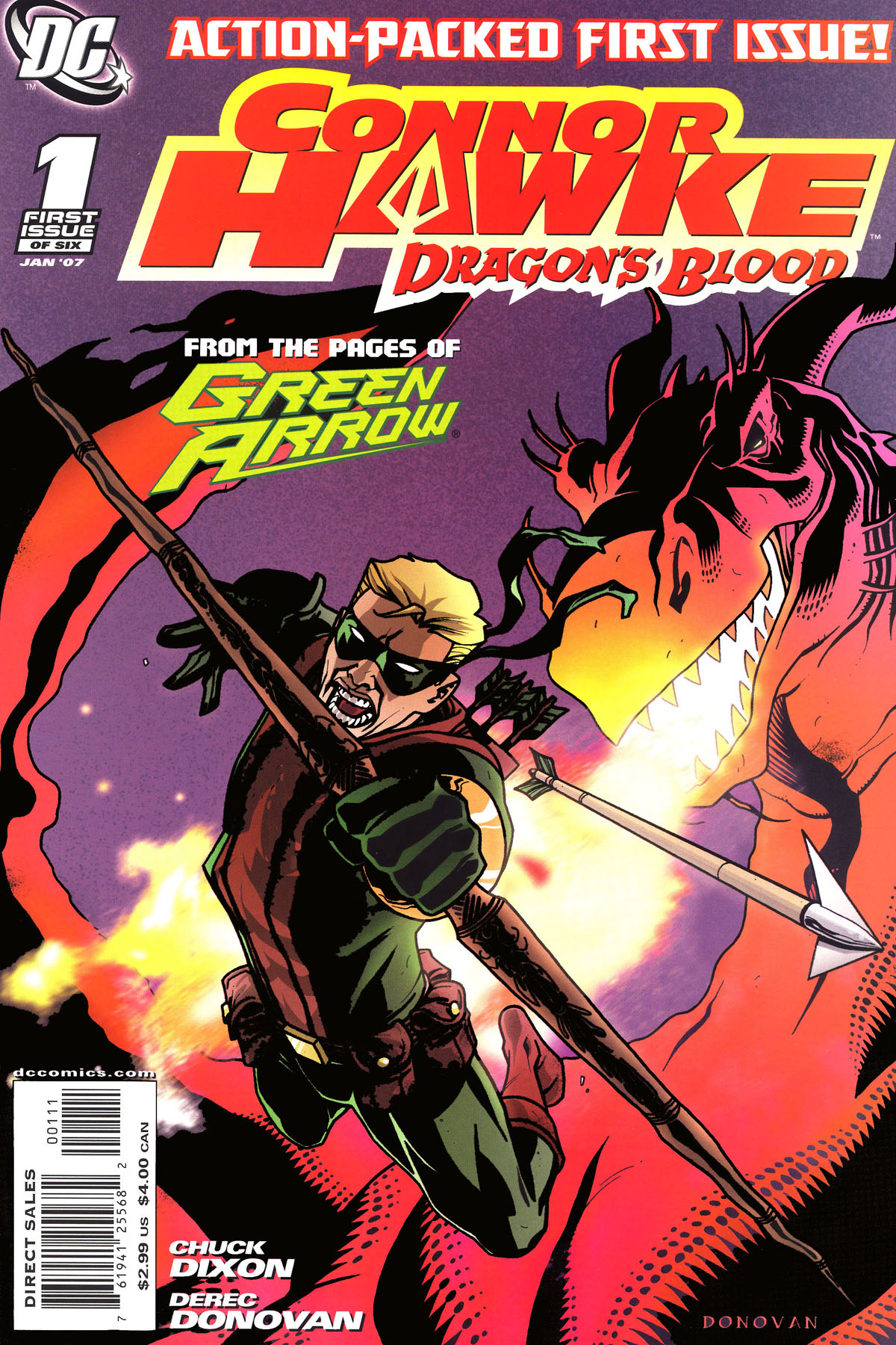 Read online Connor Hawke:  Dragon's Blood comic -  Issue #1 - 1