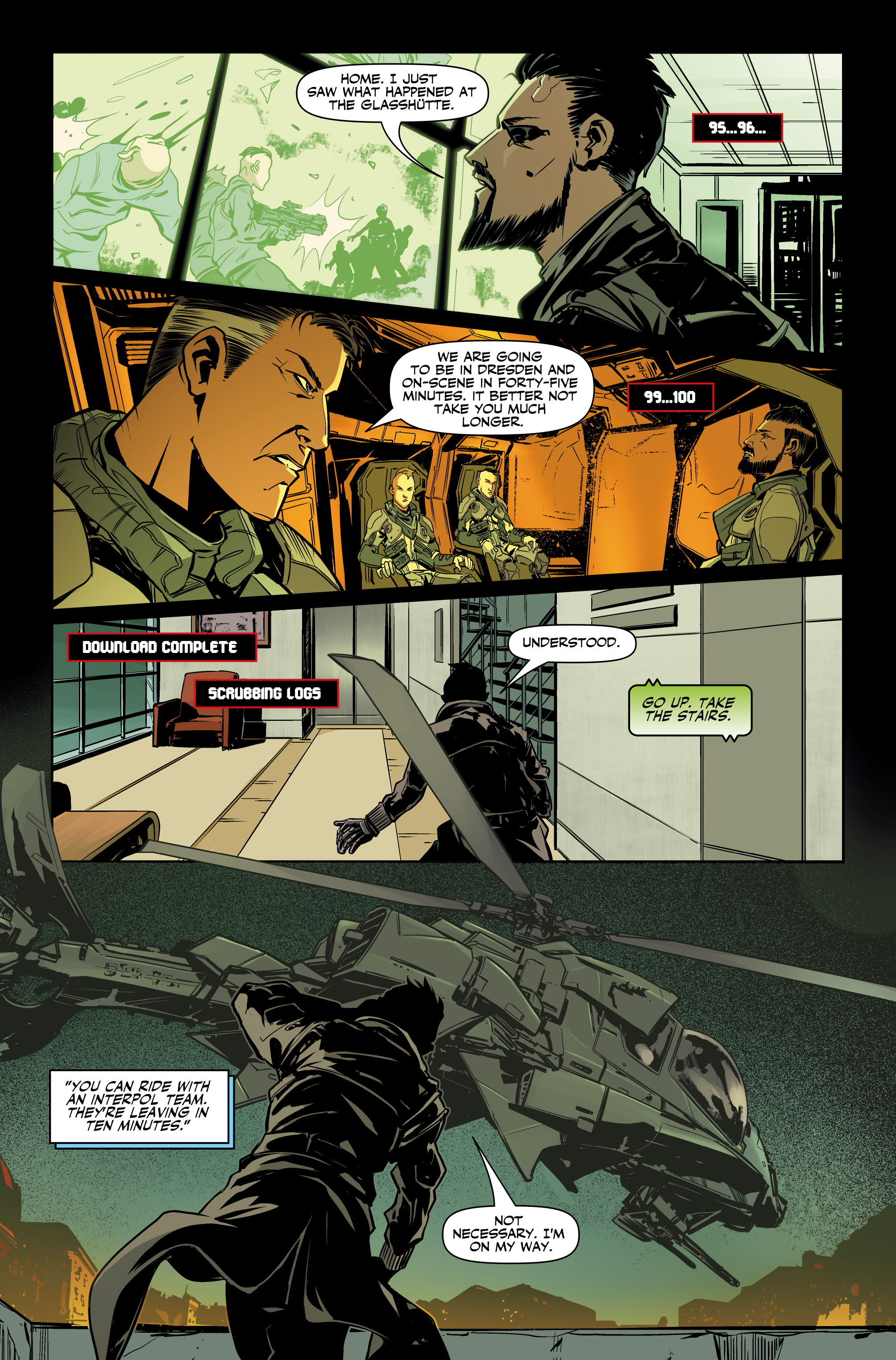 Read online Deus Ex: Children's Crusade comic -  Issue #4 - 21