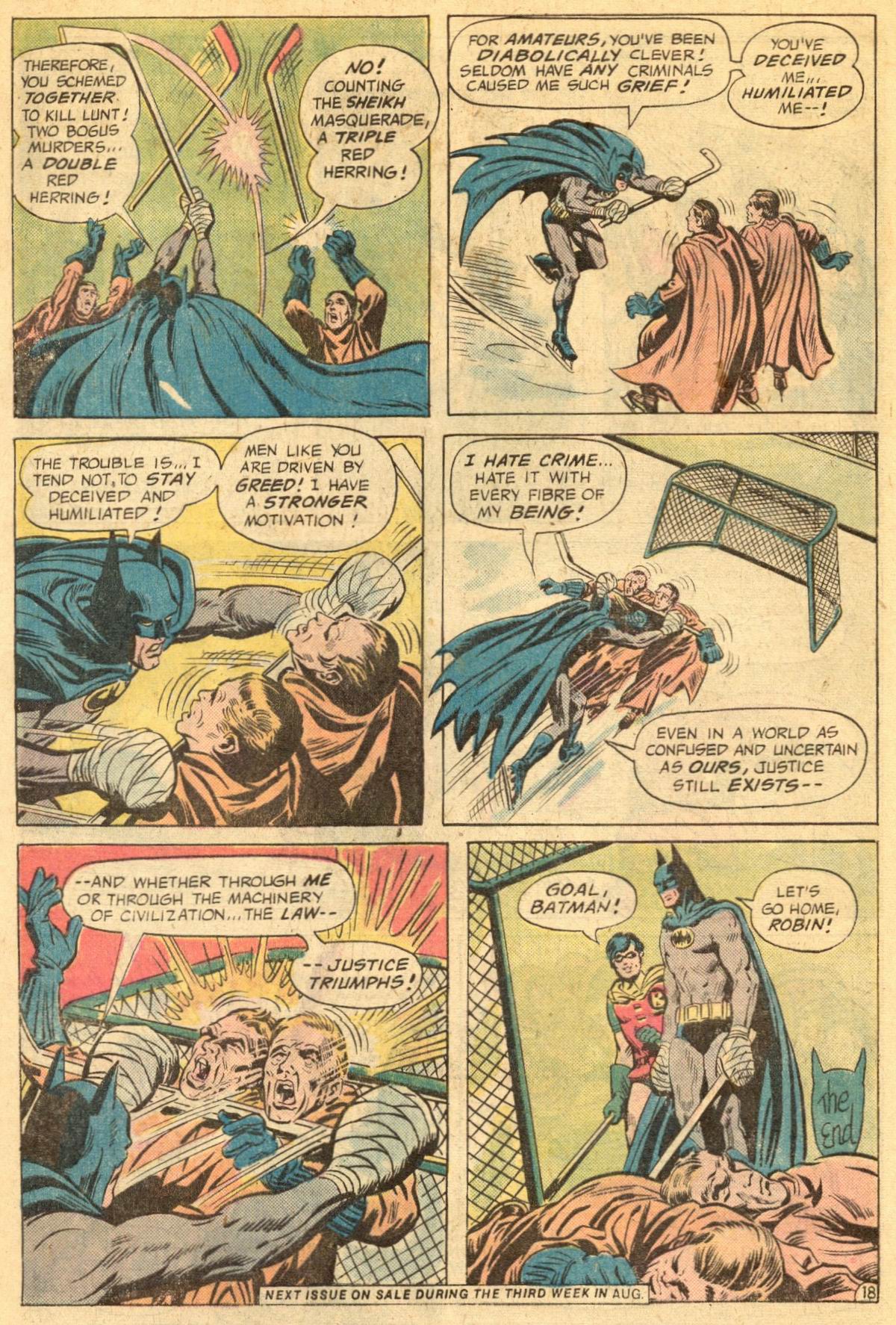 Read online Batman (1940) comic -  Issue #268 - 19
