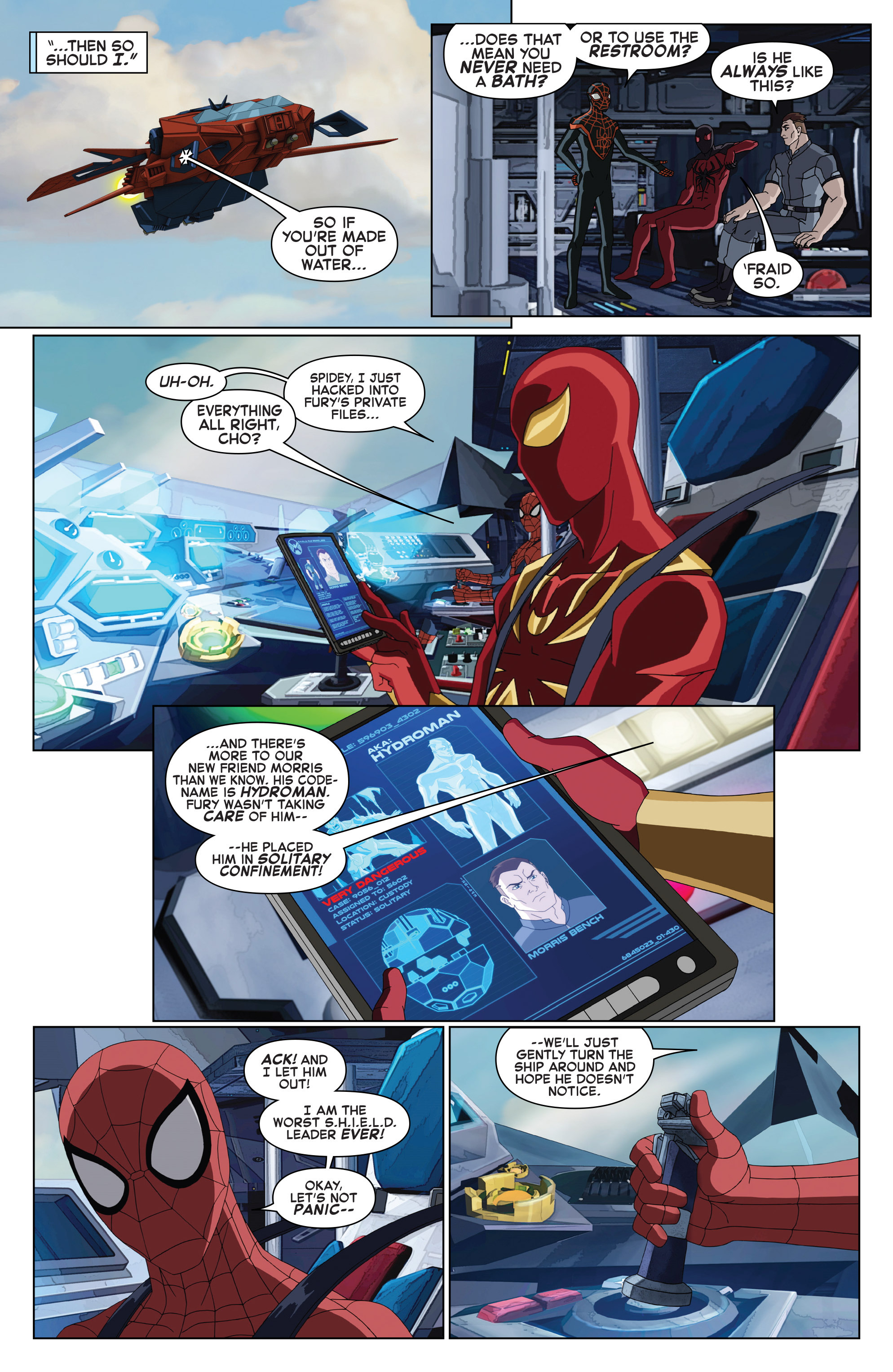 Read online Marvel Universe Ultimate Spider-Man Vs. The Sinister Six comic -  Issue #9 - 9