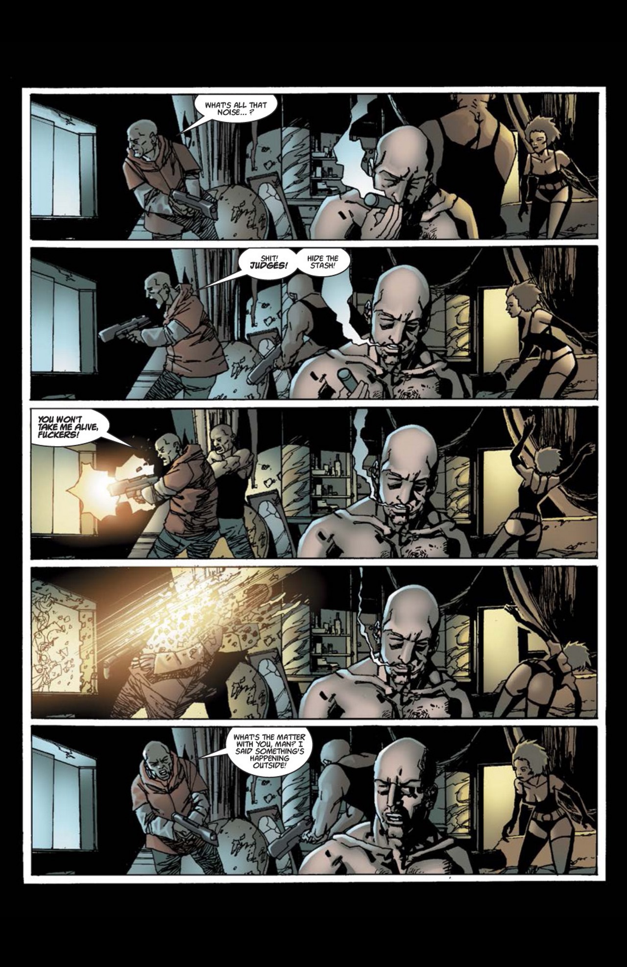Read online Dredd: Underbelly comic -  Issue # Full - 17