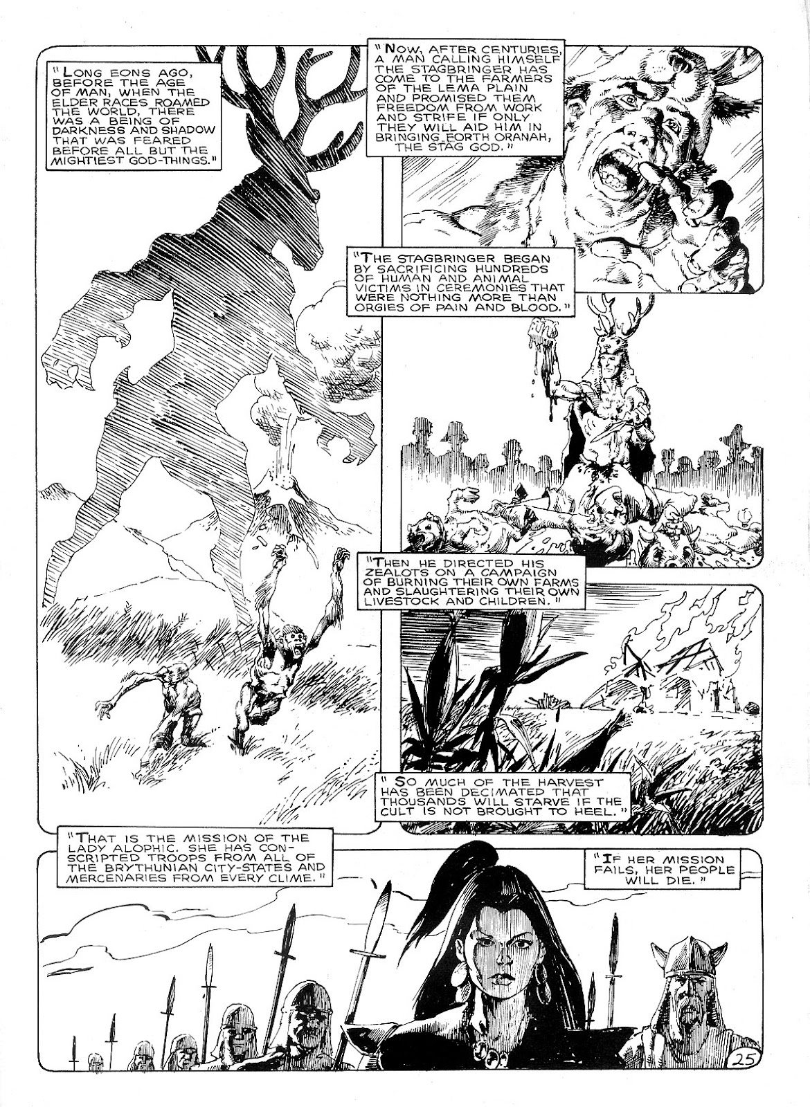 The Savage Sword Of Conan issue 145 - Page 31