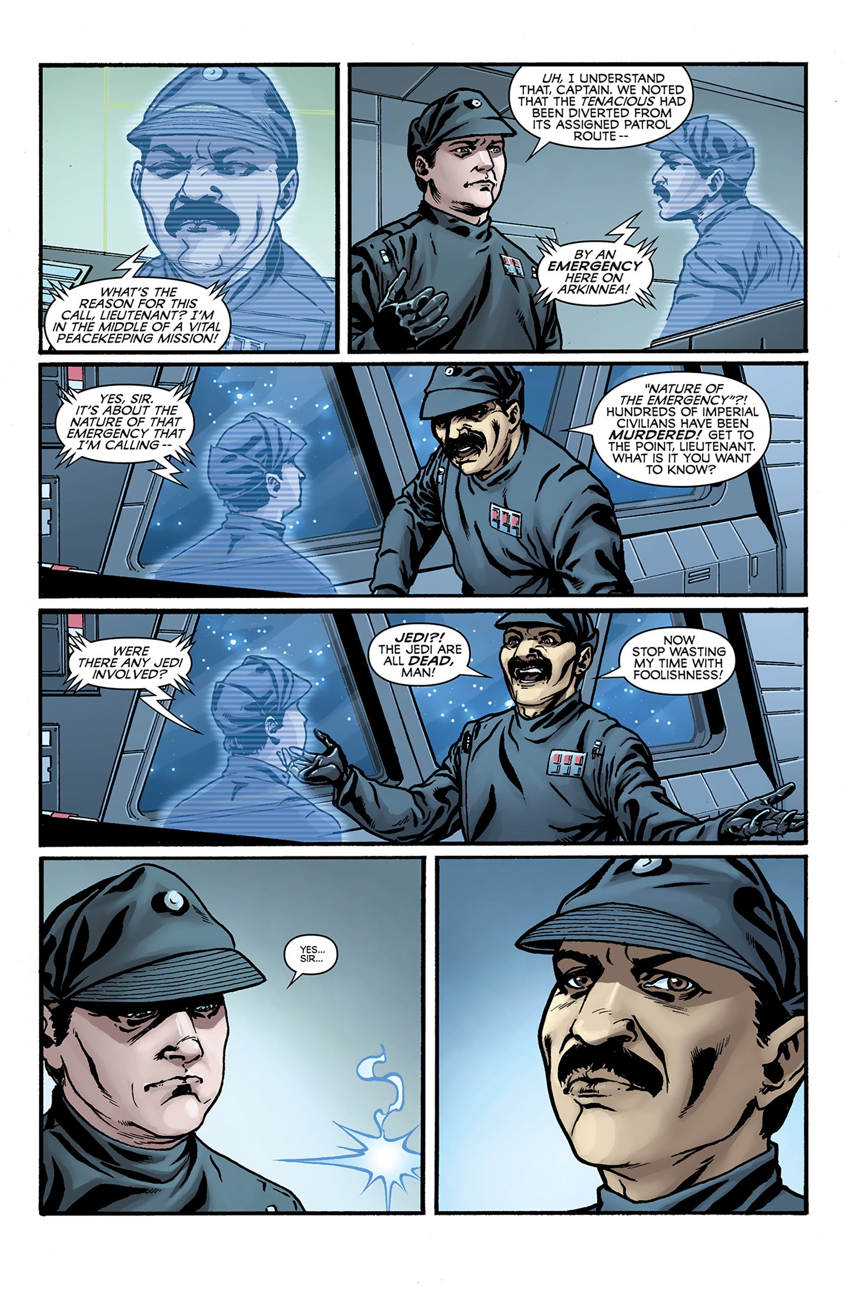 Read online Star Wars: Dark Times - Fire Carrier comic -  Issue #5 - 17