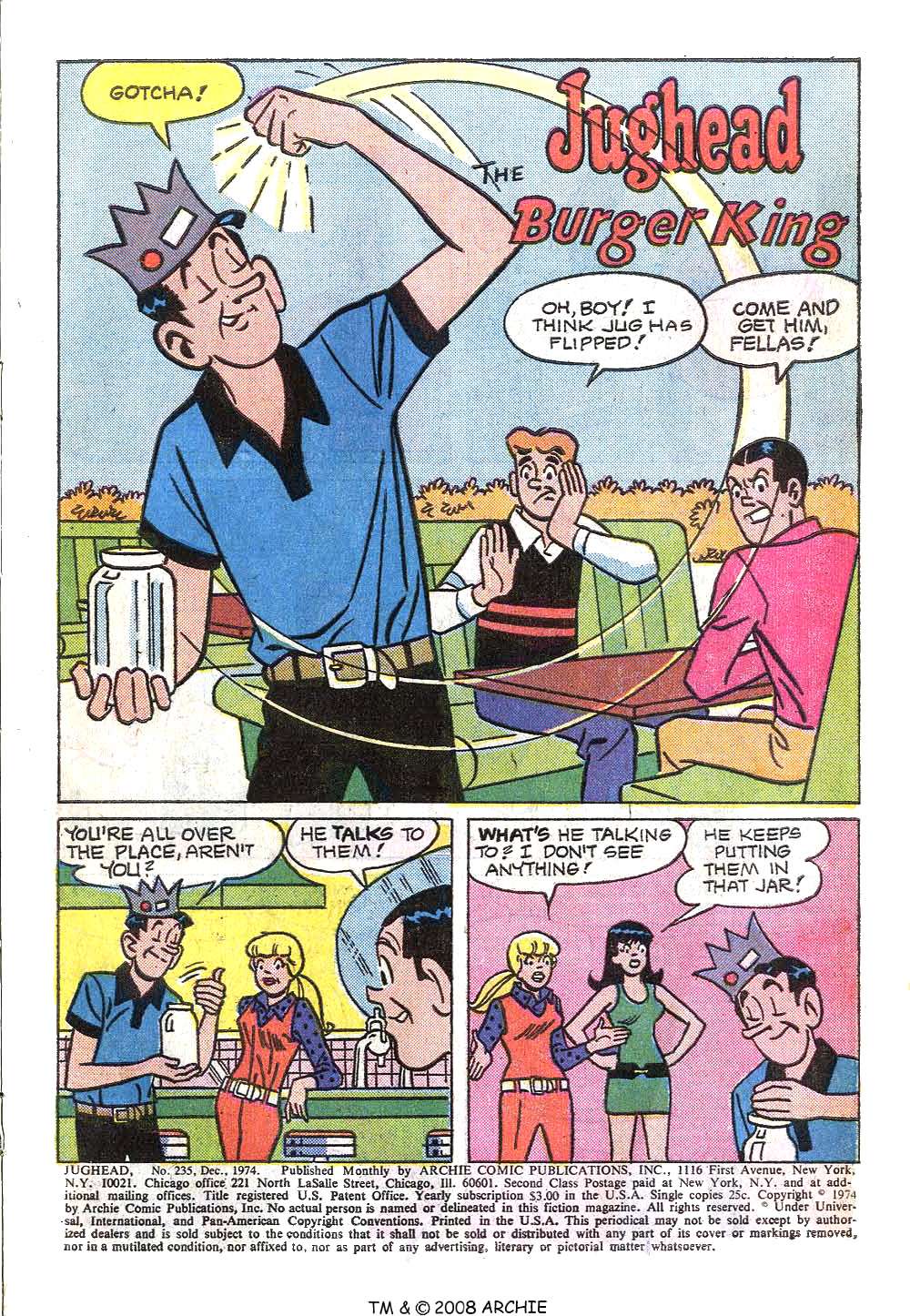 Read online Jughead (1965) comic -  Issue #235 - 3
