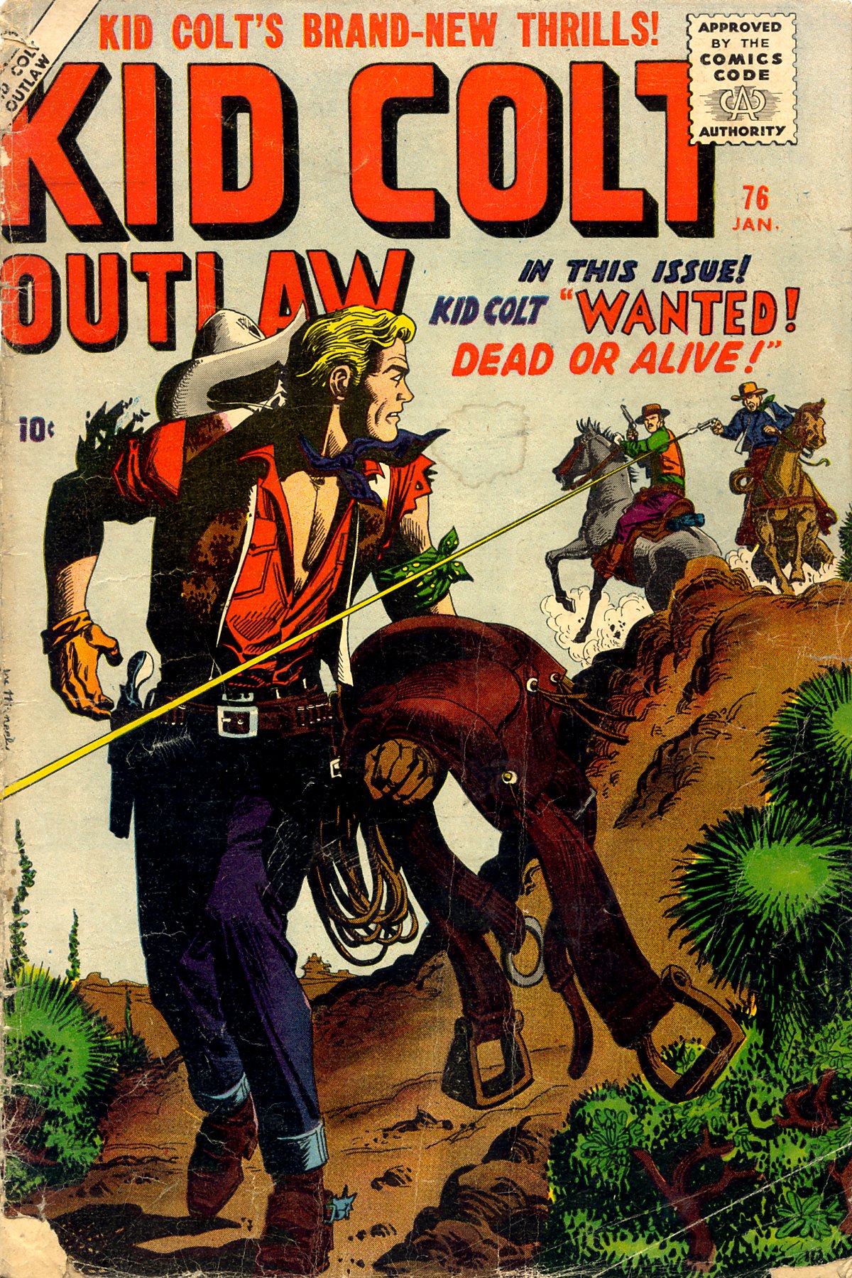 Read online Kid Colt Outlaw comic -  Issue #76 - 1